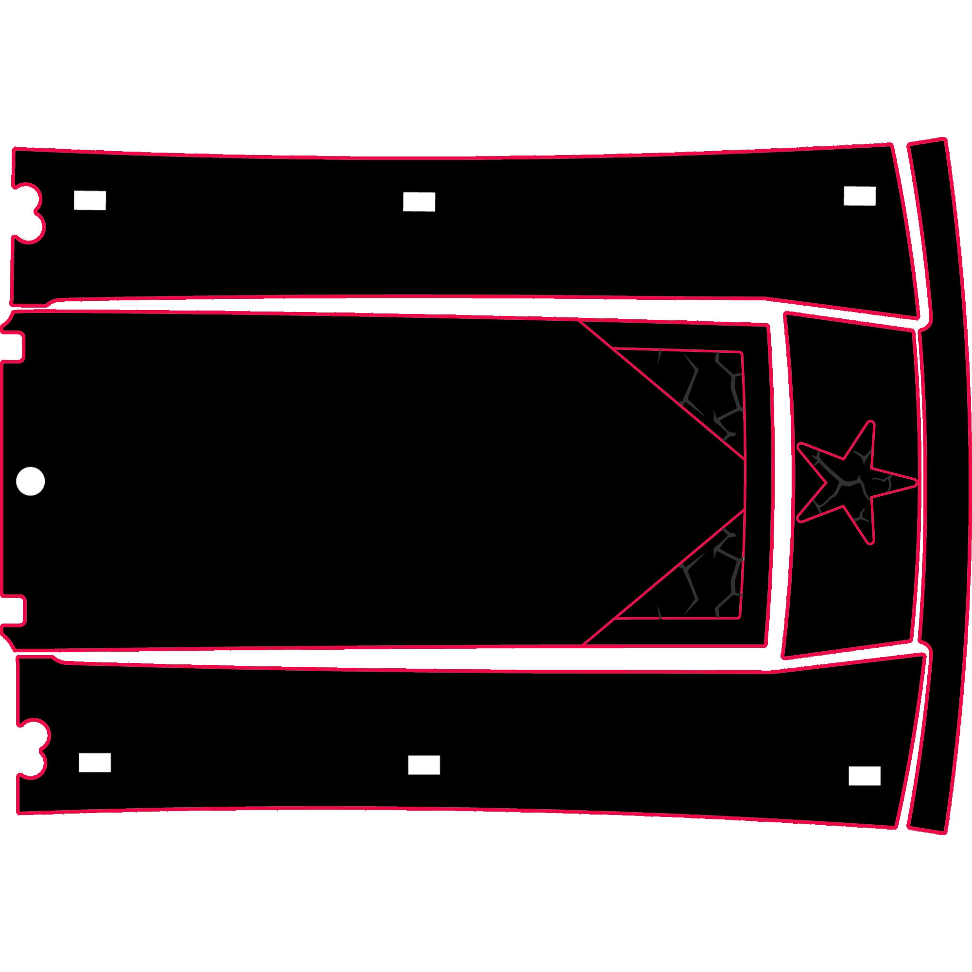 Speed UTV El Jefe - 4 Seat Headliner - OEM