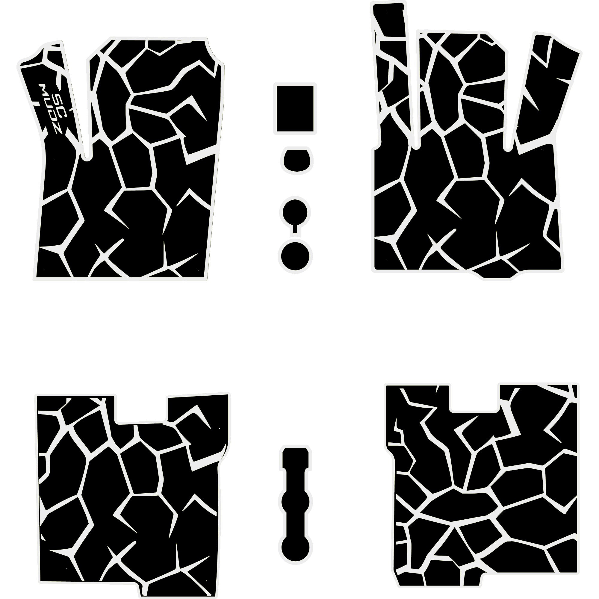 2022-2026 Polaris RZR Pro R - 4 Seat Floor Mats - OEM