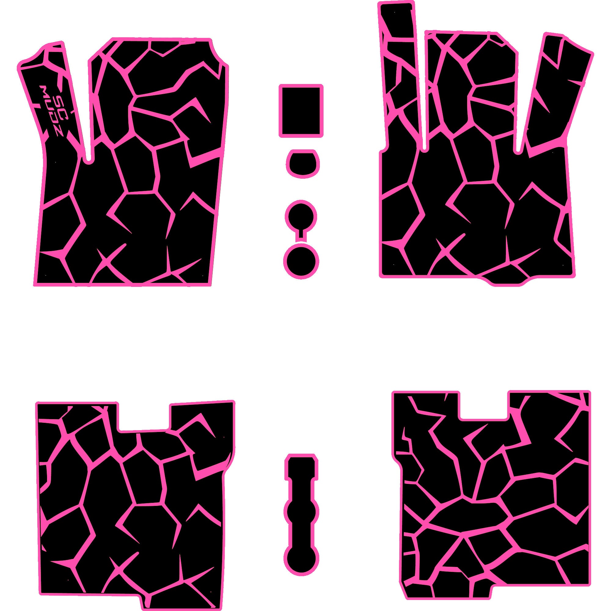 2022-2026 Polaris RZR Pro R - 4 Seat Floor Mats - OEM