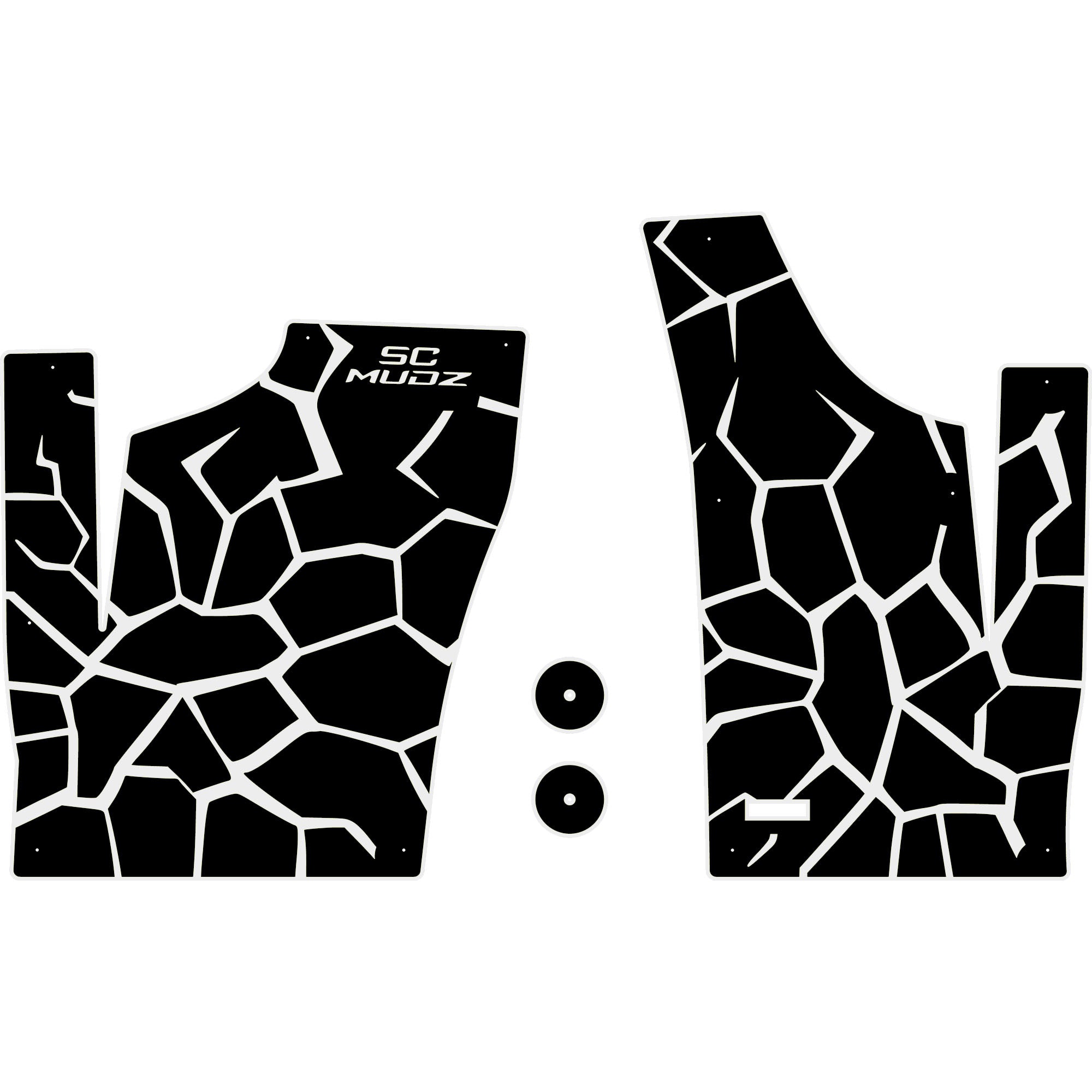 Polaris RZR 1000 - 2 Seat Floor Mats - OEM