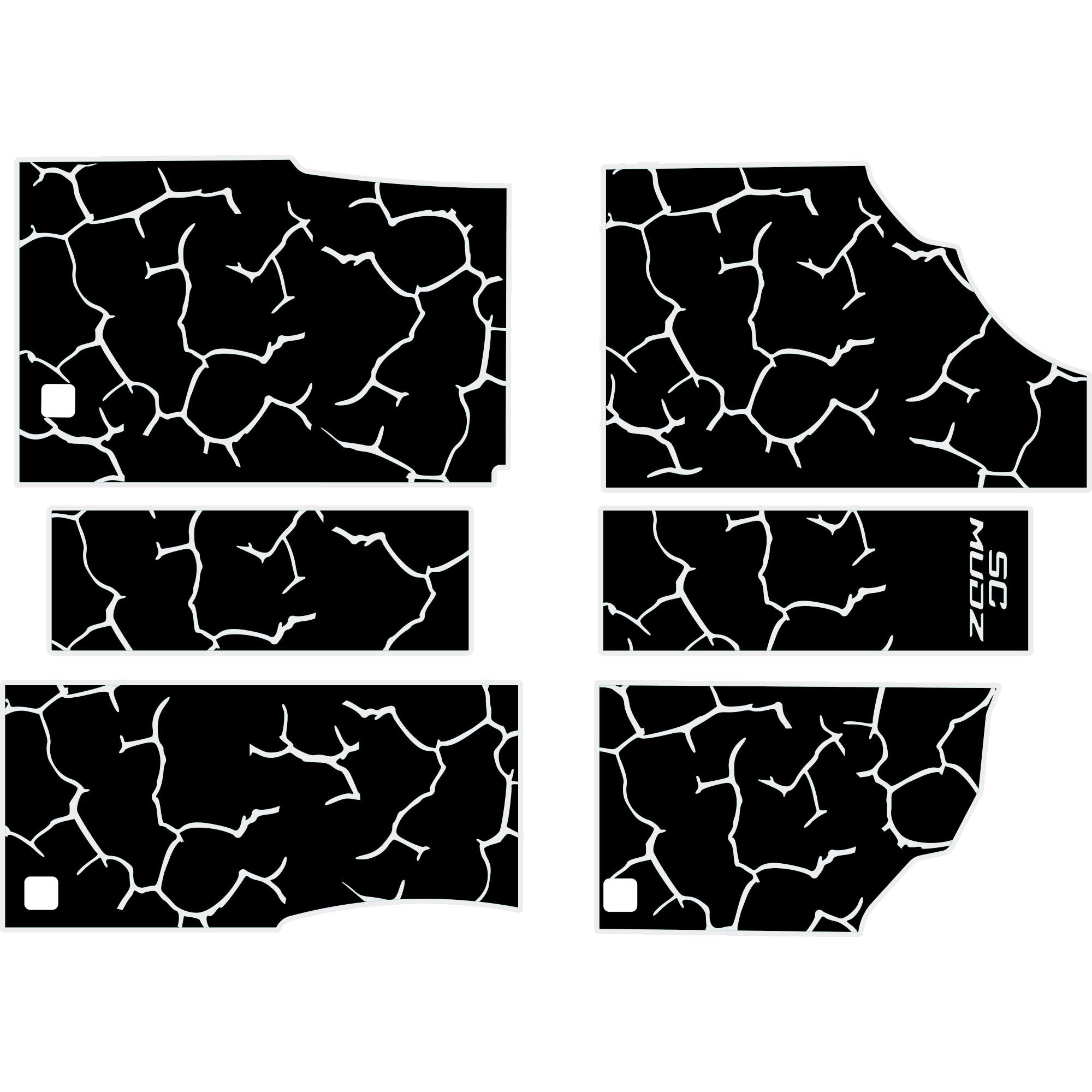 Can-Am Defender - 4 Seat Floor Mats - OEM