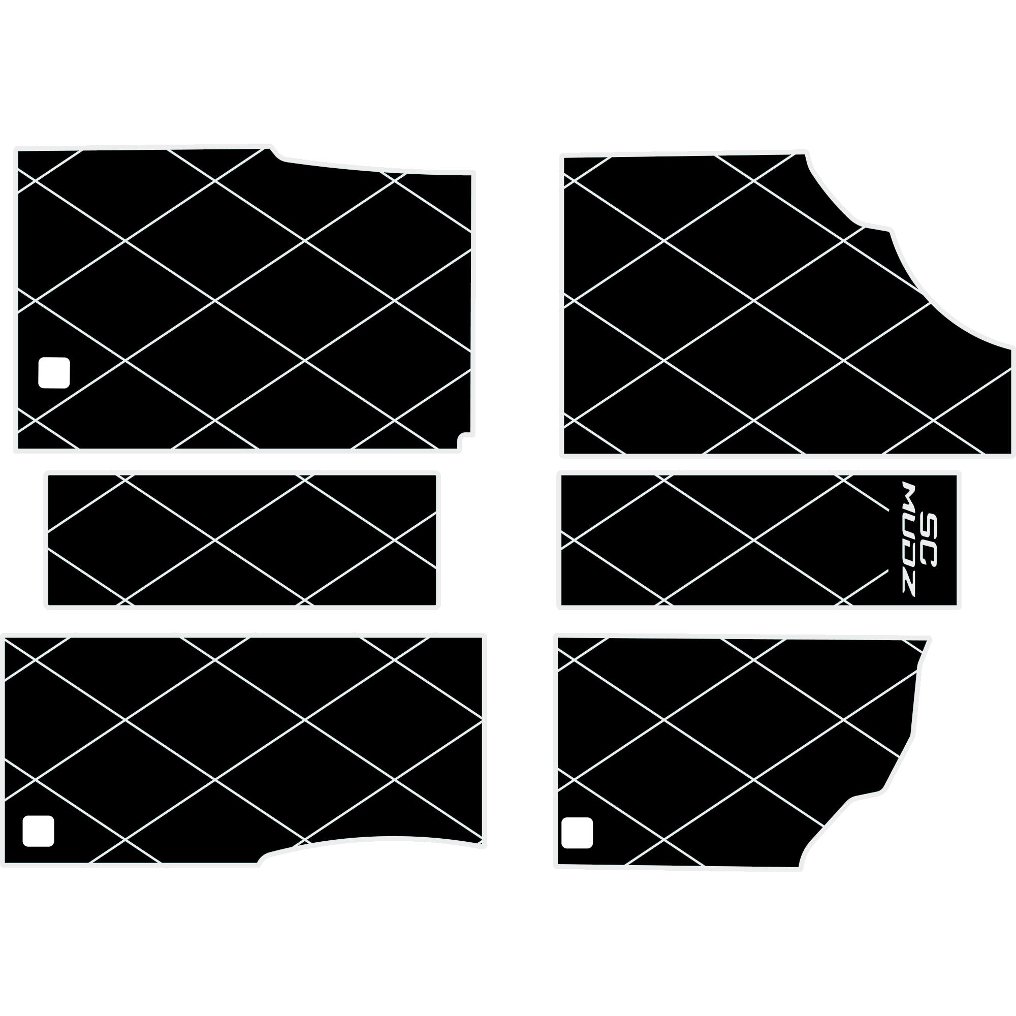 Can-Am Defender - 4 Seat Floor Mats - OEM