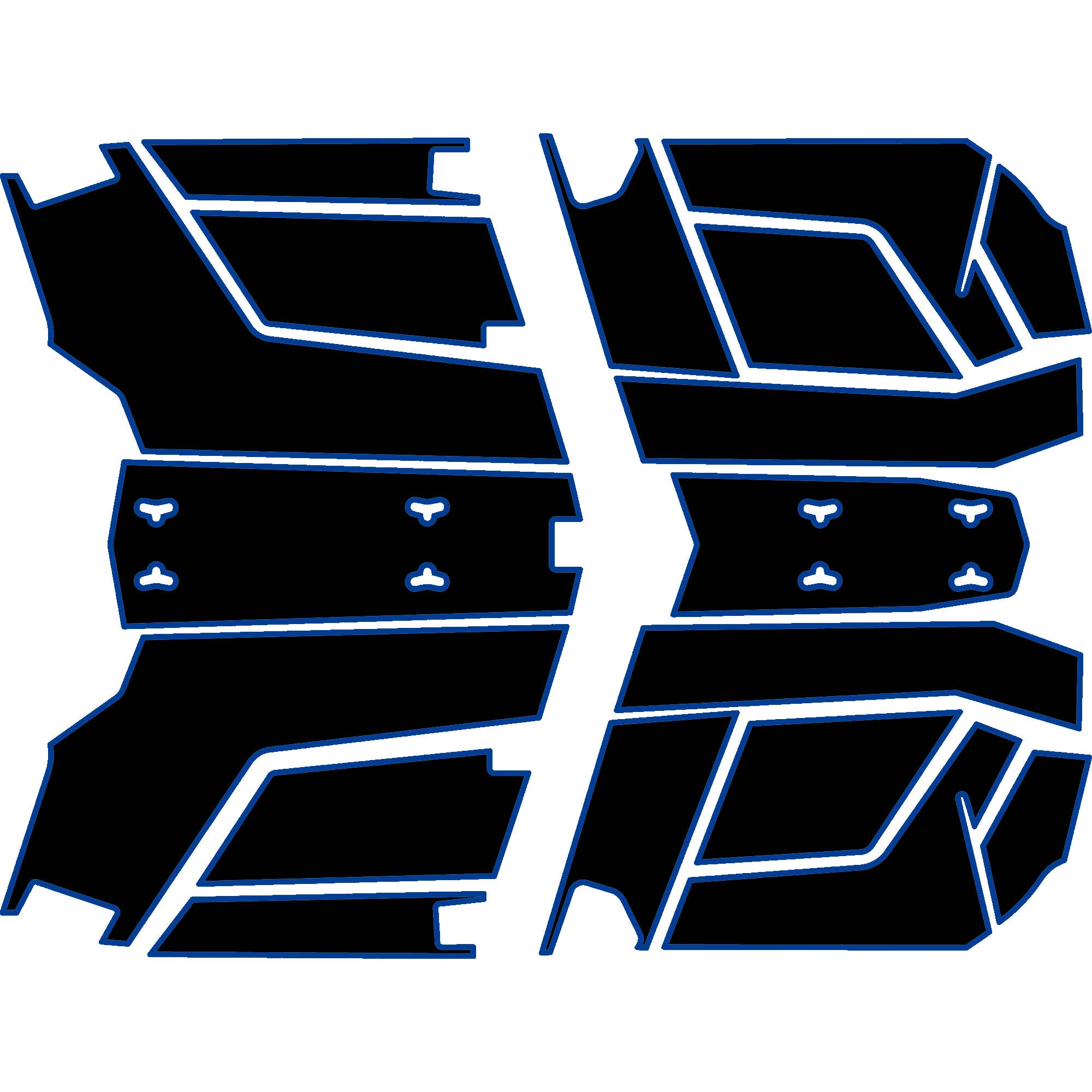 Can-Am Maverick X3 - 4 Seat Headliner - OEM