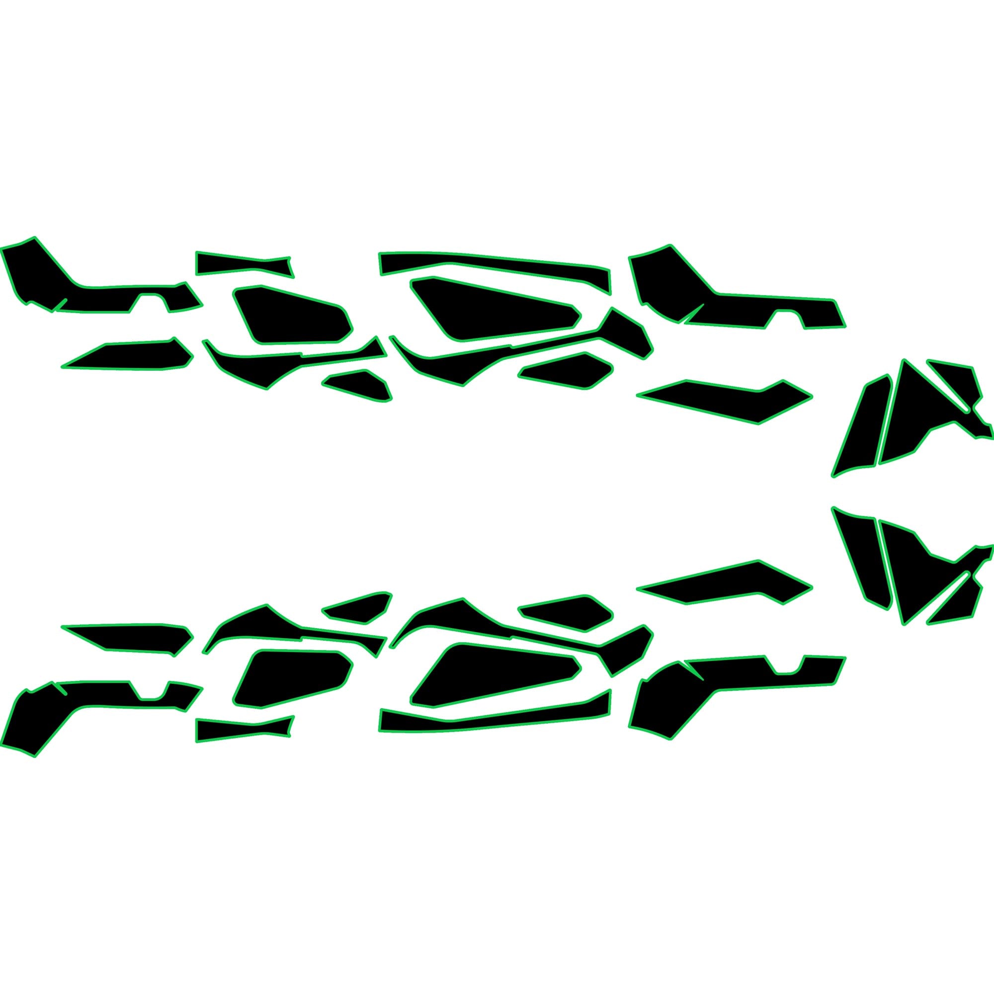 2024-2025 Can-Am Maverick R - 4 Seat Door Liners & Dash Kit - OEM