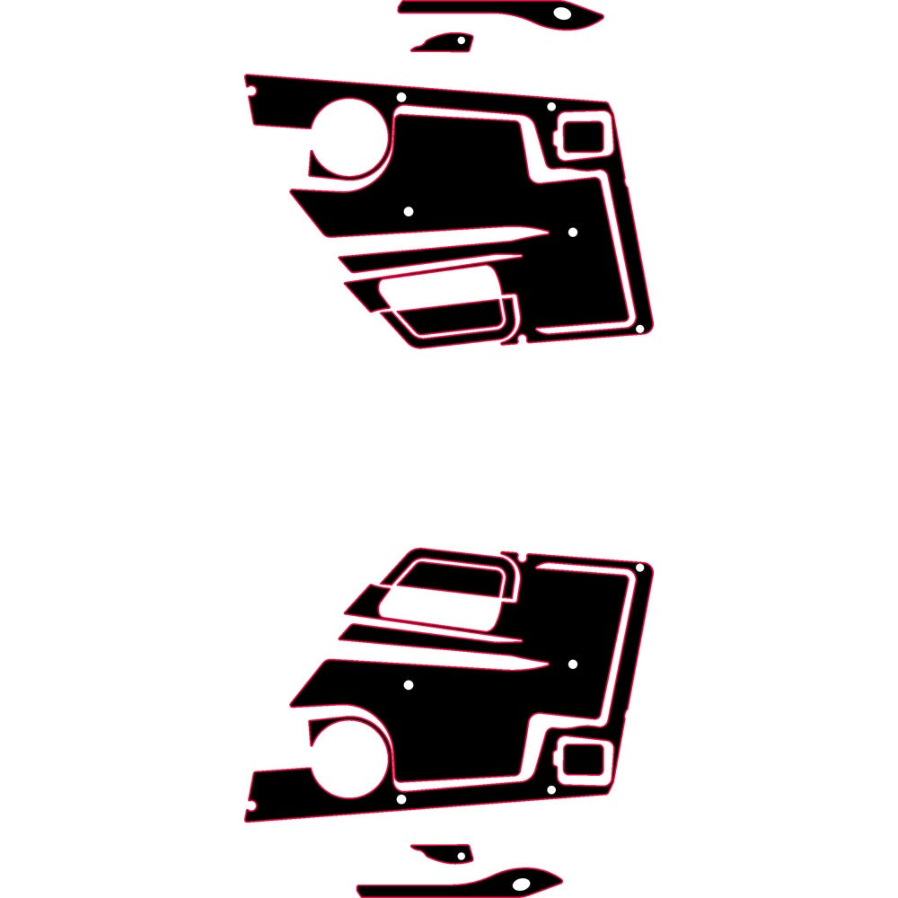 Speed UTV El Diablo - 2 Seat Door Liners - OEM