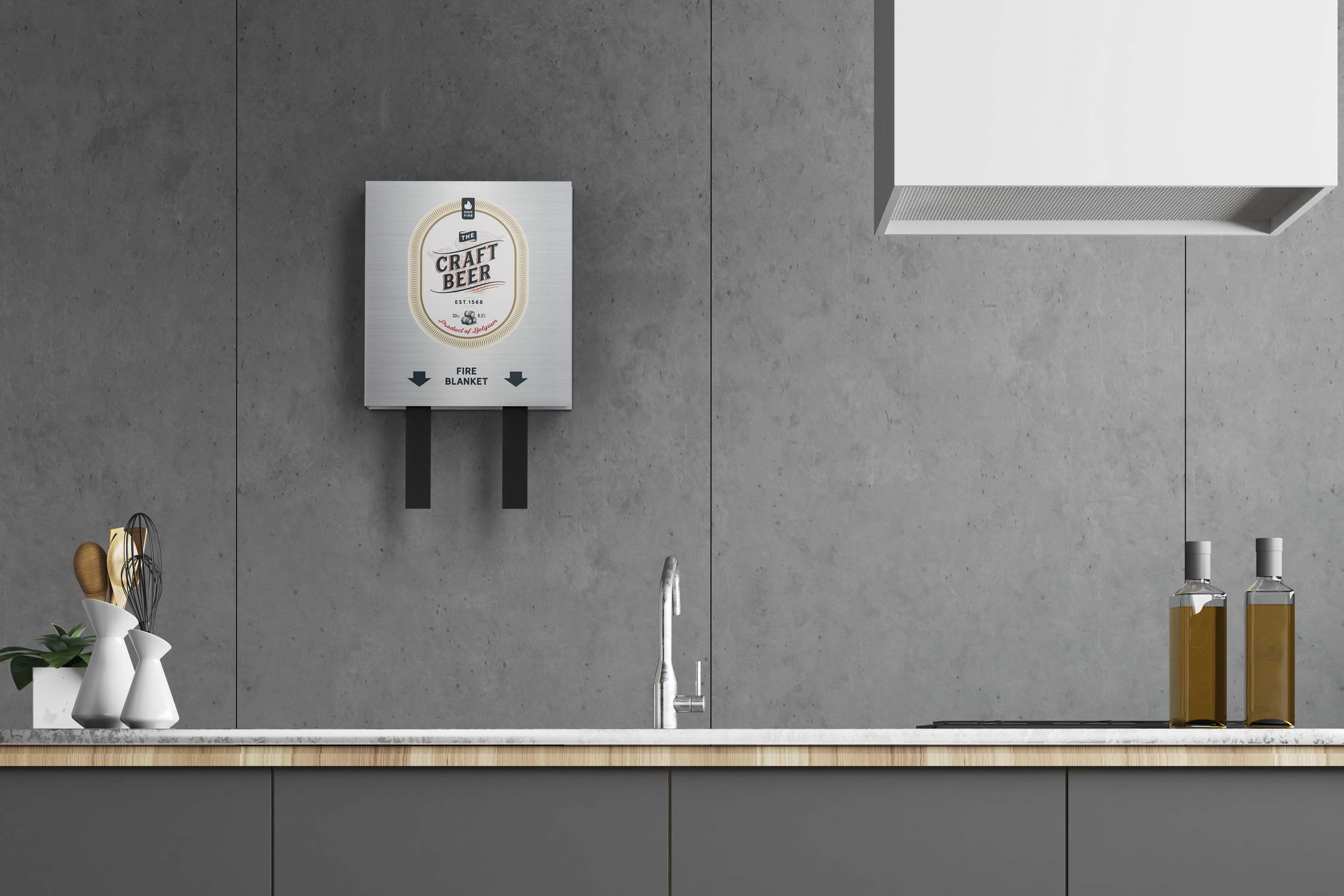 Design Fire Blanket - Craft Beer