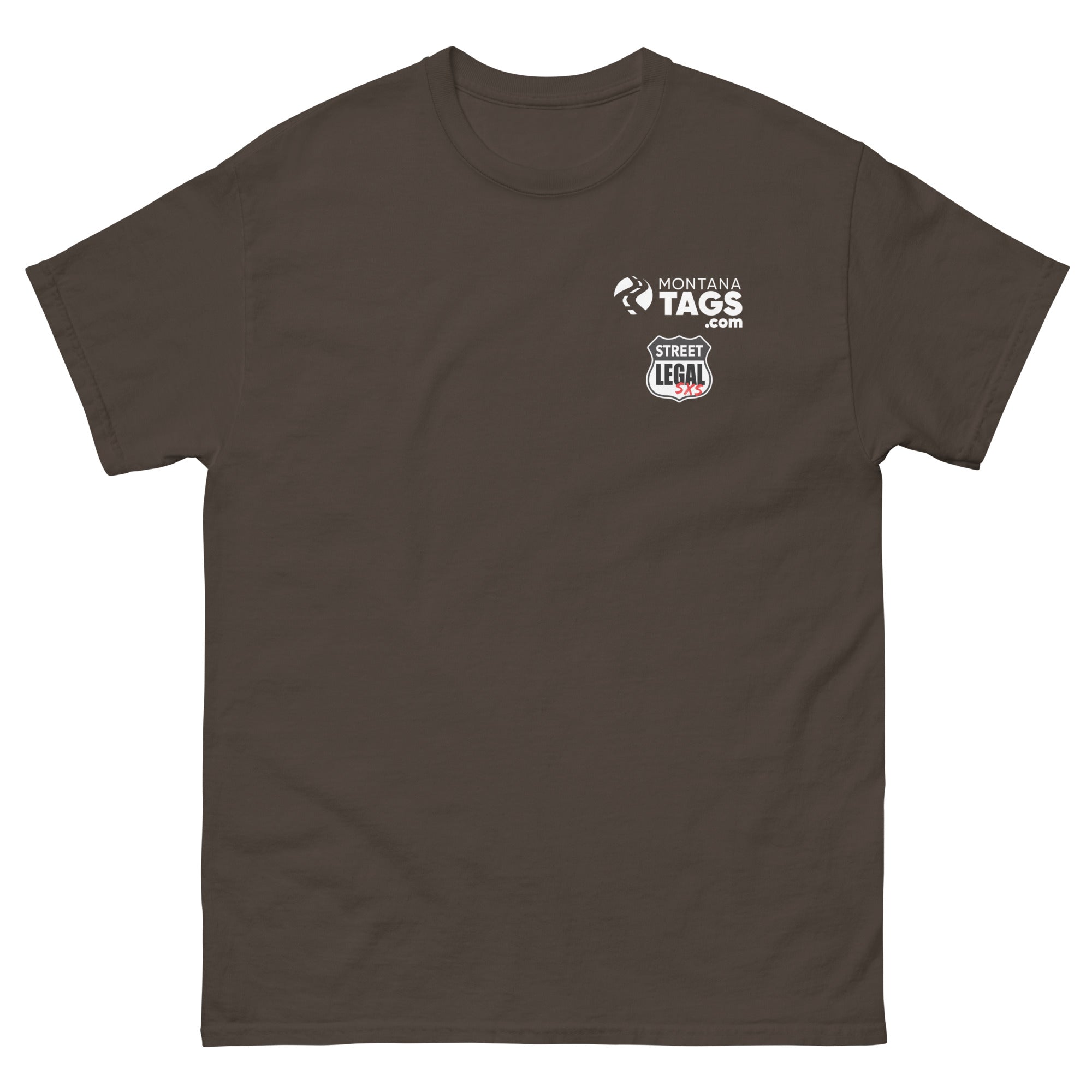 Montana Tags / Street Legal SXS - Chest Print - T-Shirt