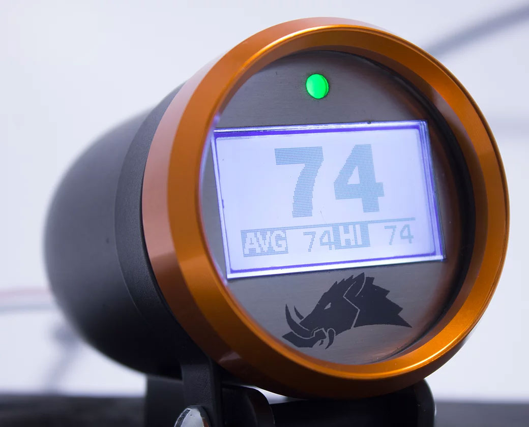 3.1 Dimmable Infrared Belt Temperature Gauge