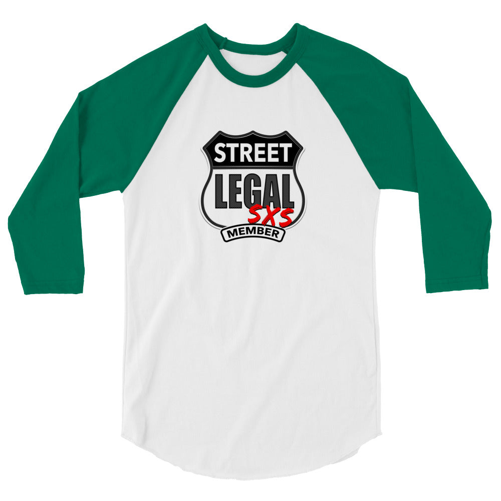 Street Legal SXS - Member Badge - 3/4 Sleeve Shirt