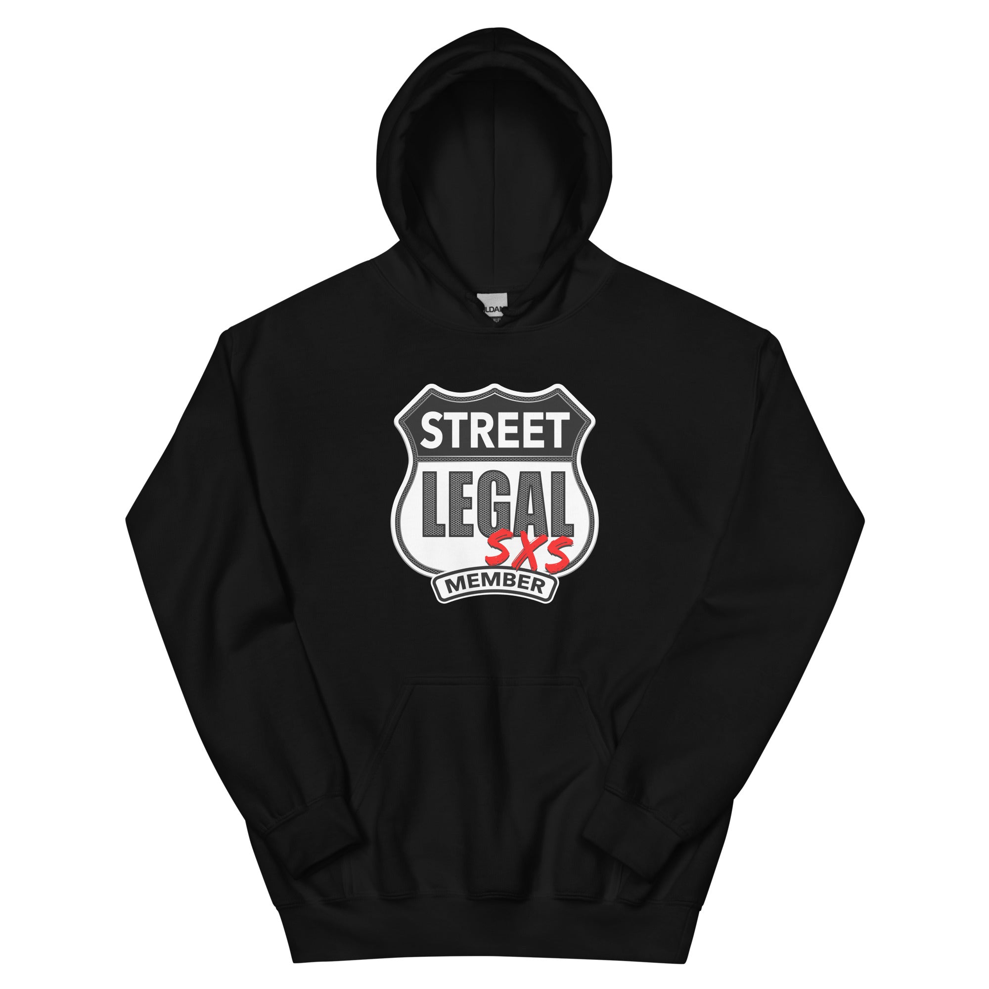 Street Legal SXS - Member Badge Unisex Hoodie