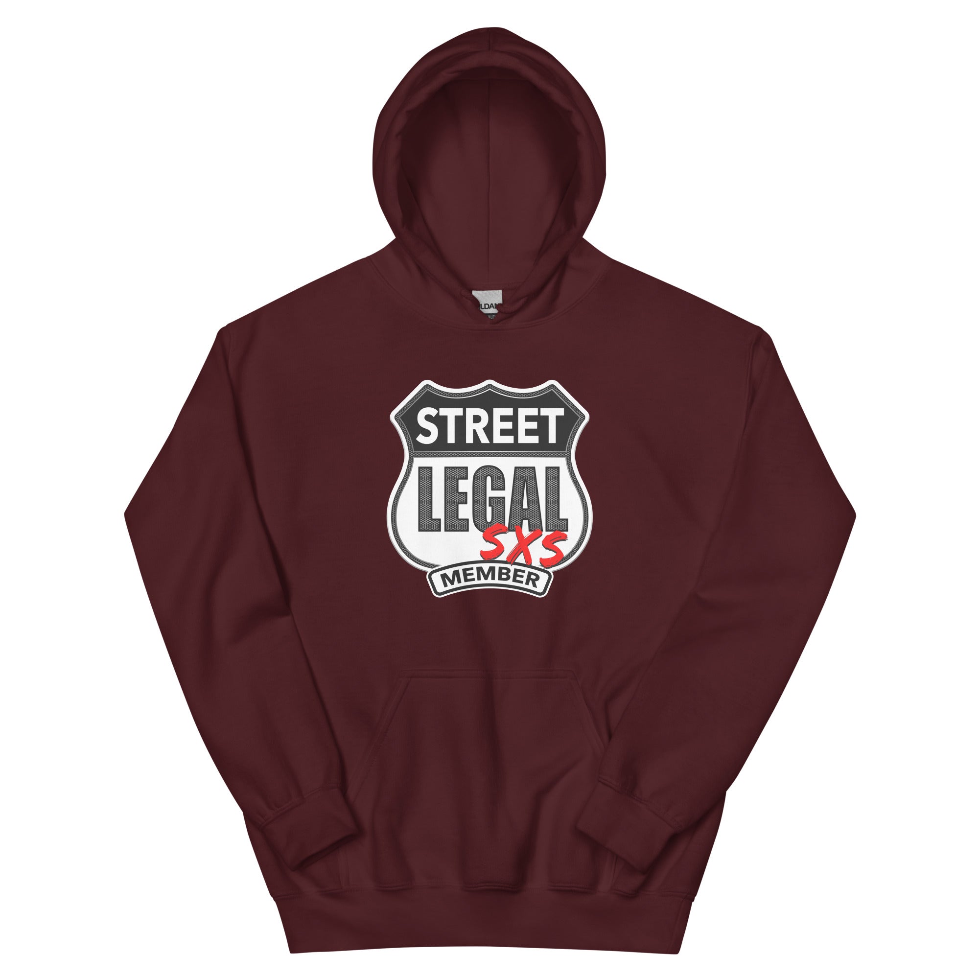 Street Legal SXS - Member Badge Unisex Hoodie