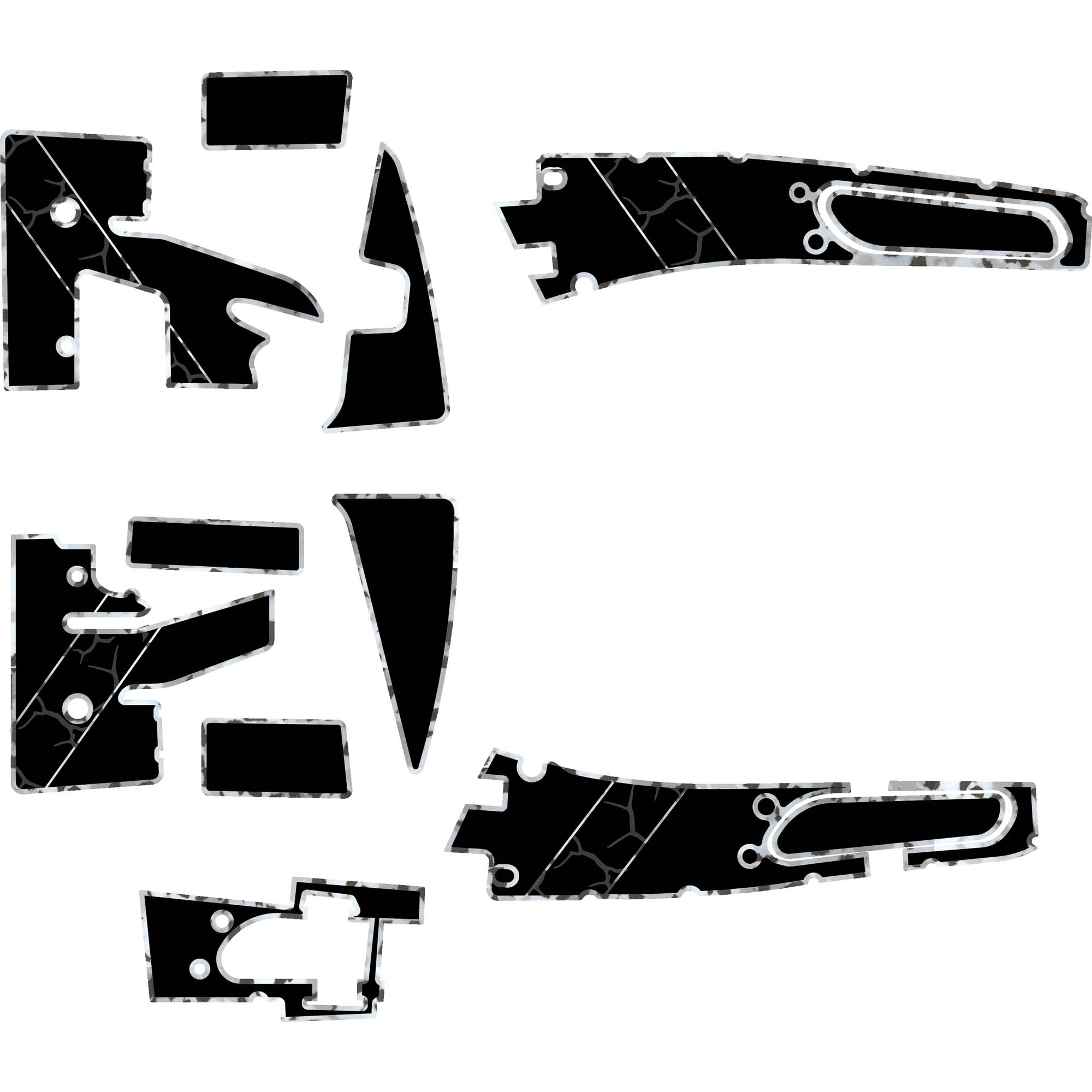 Segway Villian SX 10X, SX10E, and SX 10WX - 2 Seat Full Kit - OEM