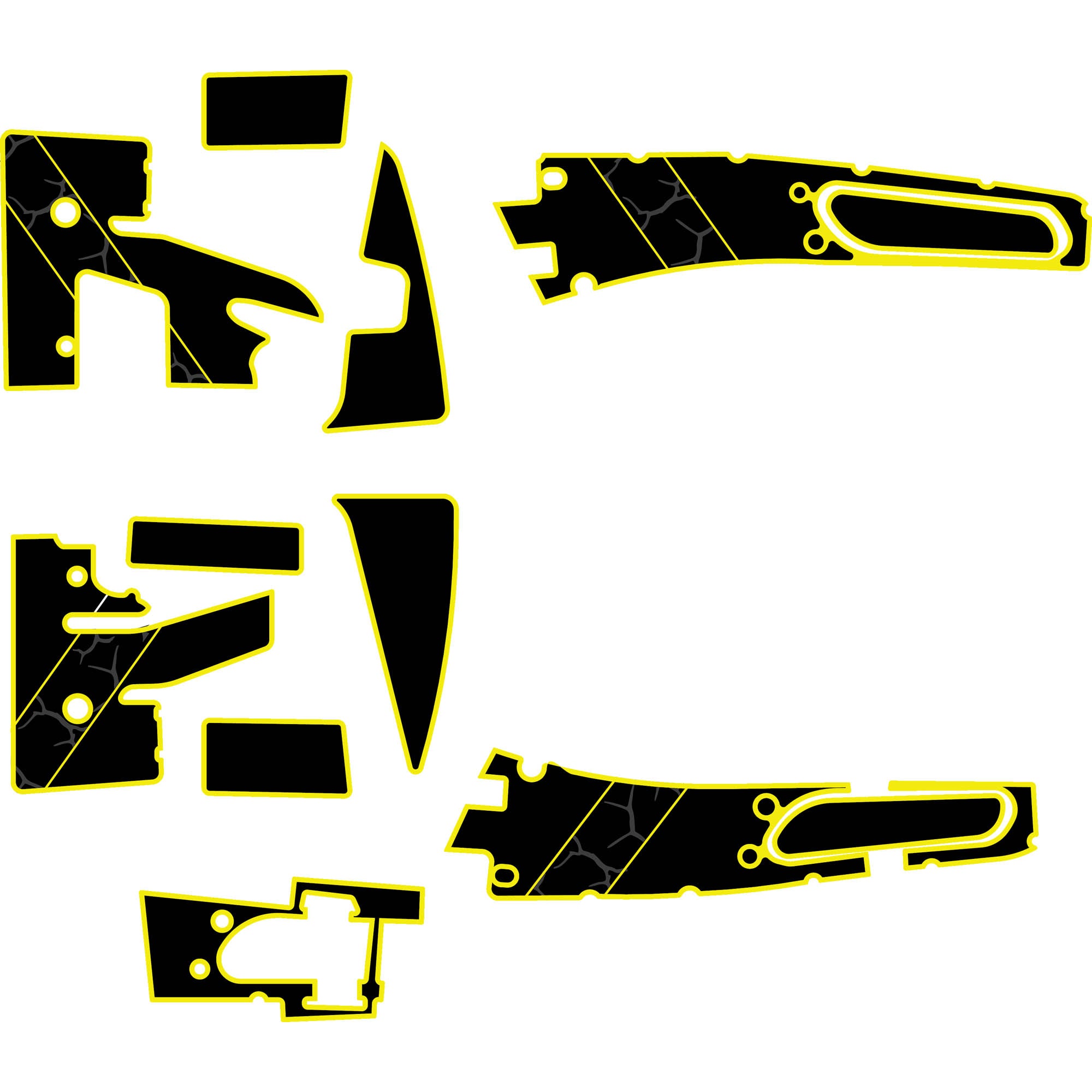 Segway Villian SX 10X, SX10E, and SX 10WX - 2 Seat Full Kit - OEM