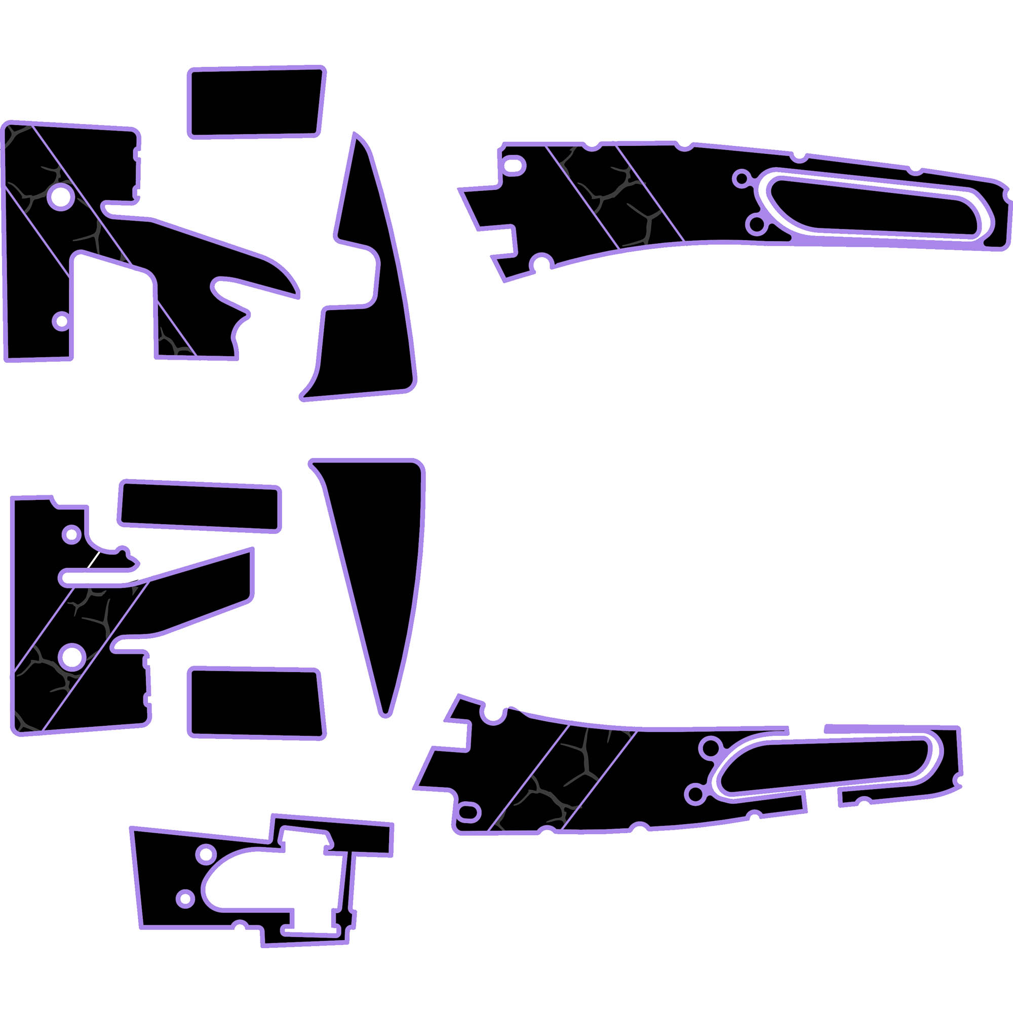 Segway Villian SX 10X, SX10E, and SX 10WX - 2 Seat Full Kit - OEM