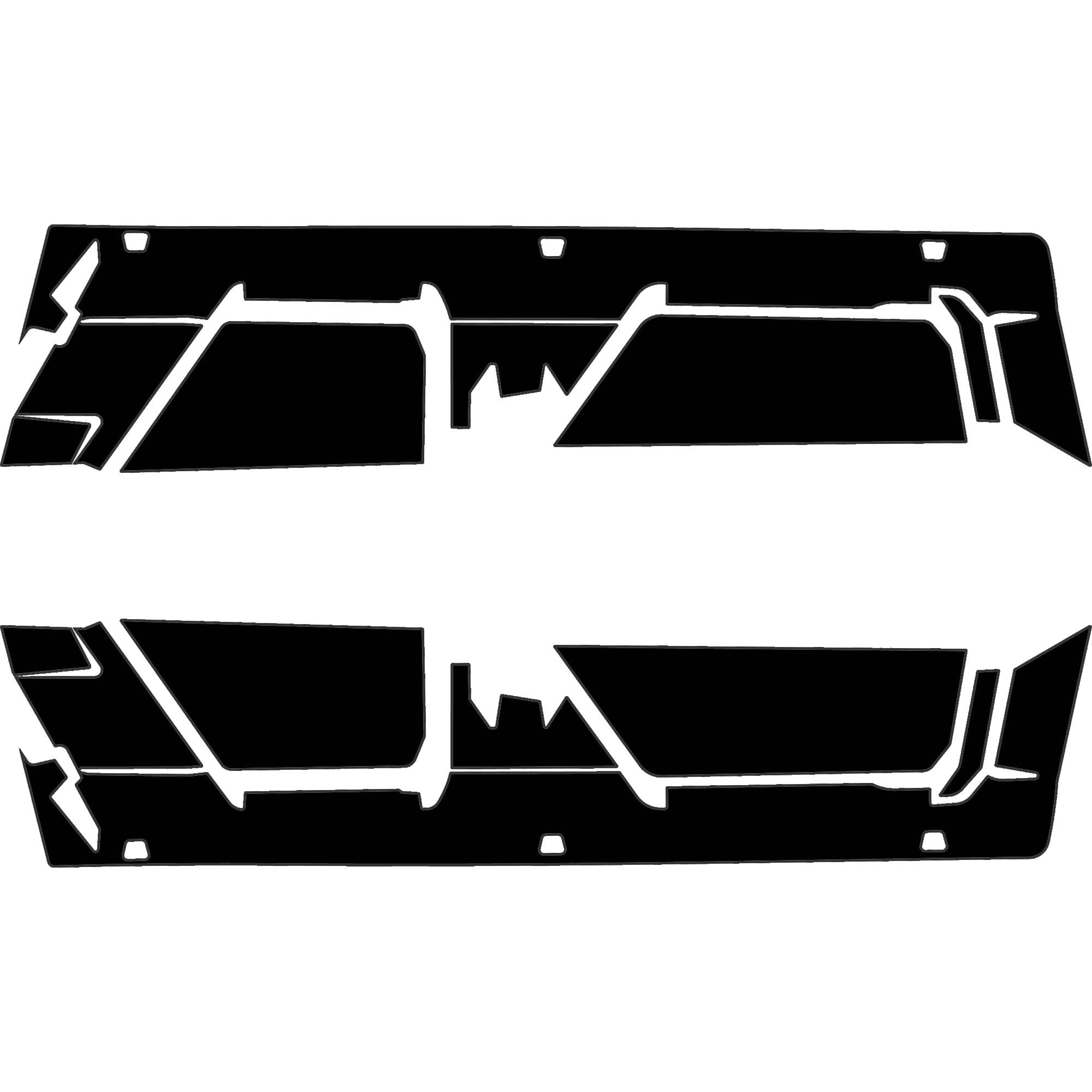 Polaris Xpedition - 4 Seat Exterior Armor Kit - OEM