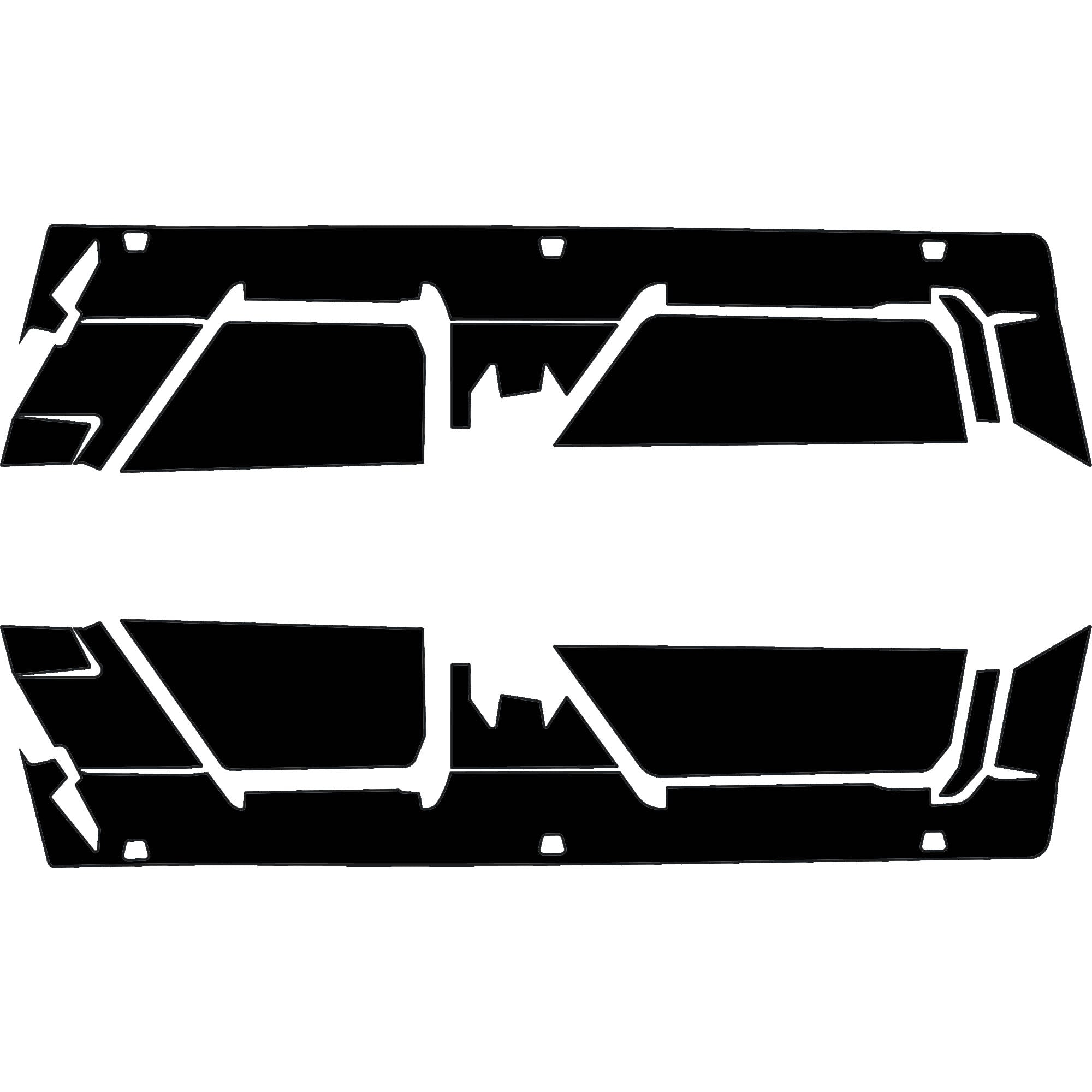 Polaris Xpedition - 4 Seat Exterior Armor Kit - OEM