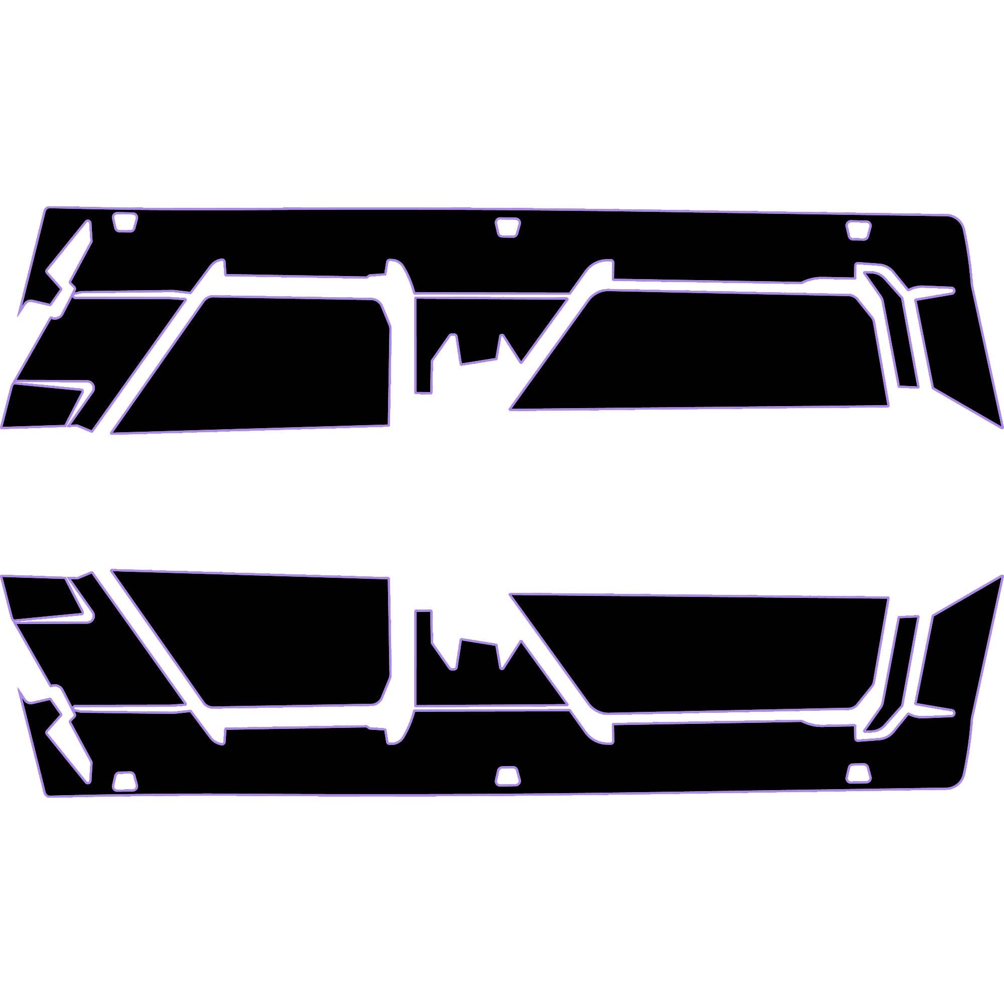 Polaris Xpedition - 4 Seat Exterior Armor Kit - OEM