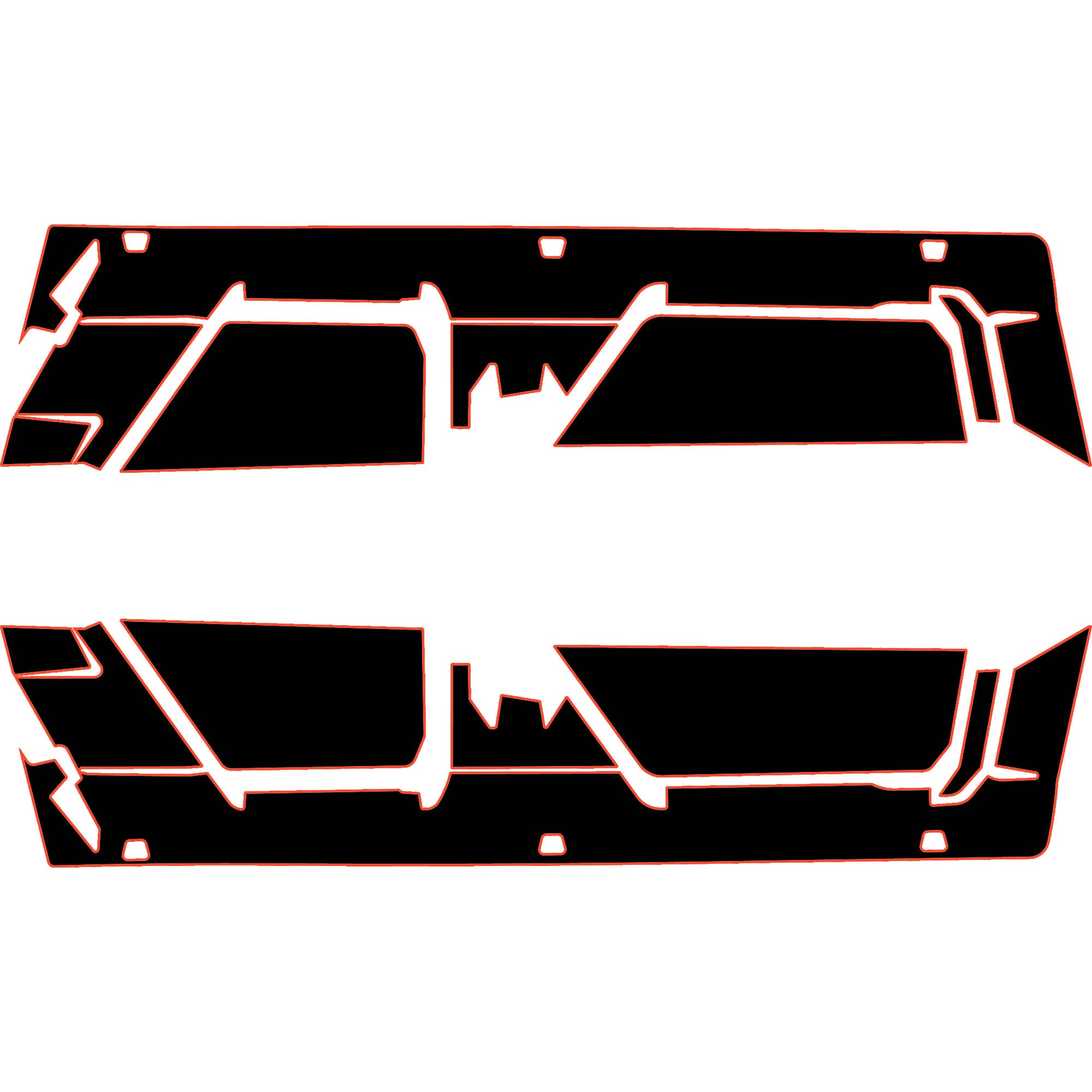 Polaris Xpedition - 4 Seat Exterior Armor Kit - OEM