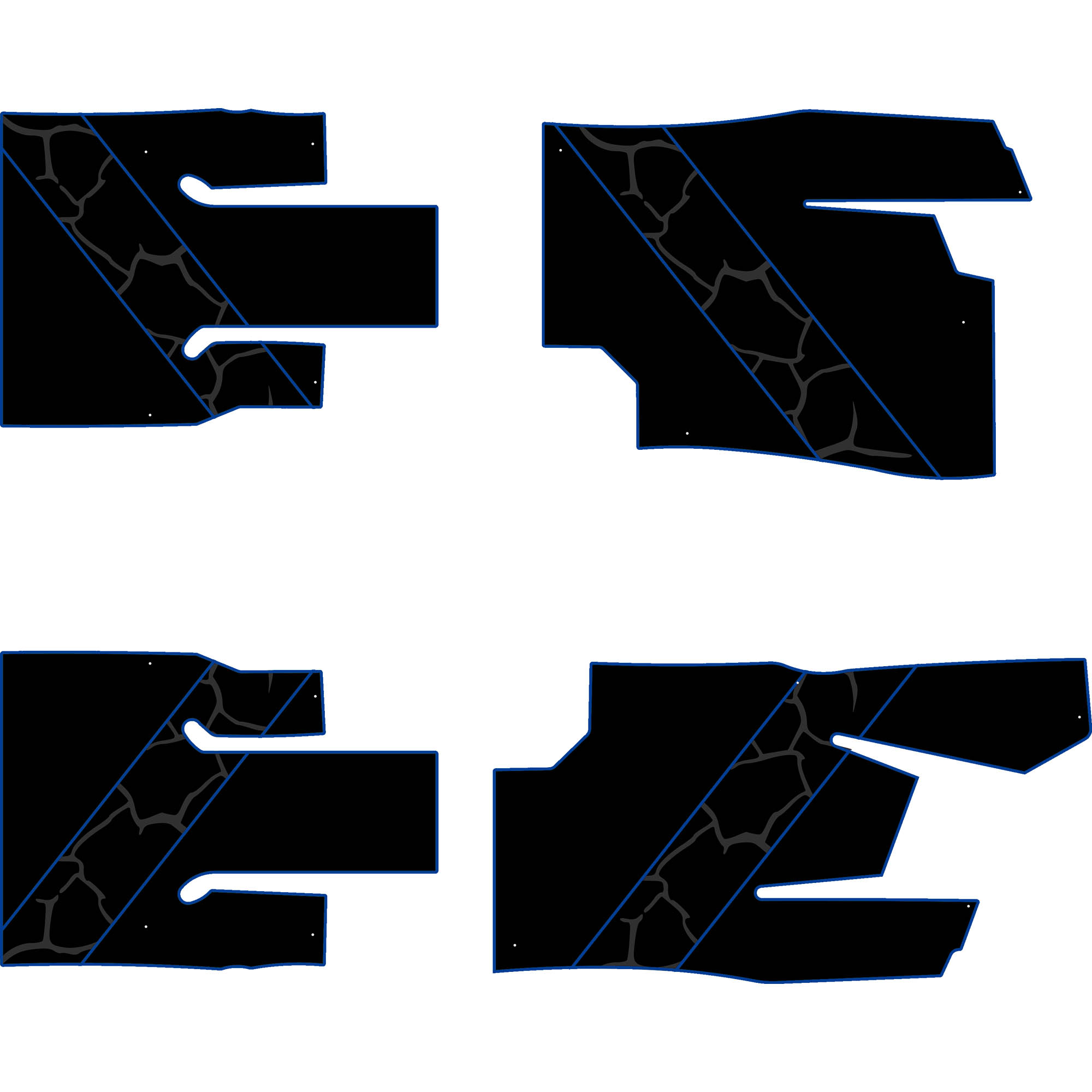 Can-Am Maverick Sport - 4 Seat Floor Mats - OEM