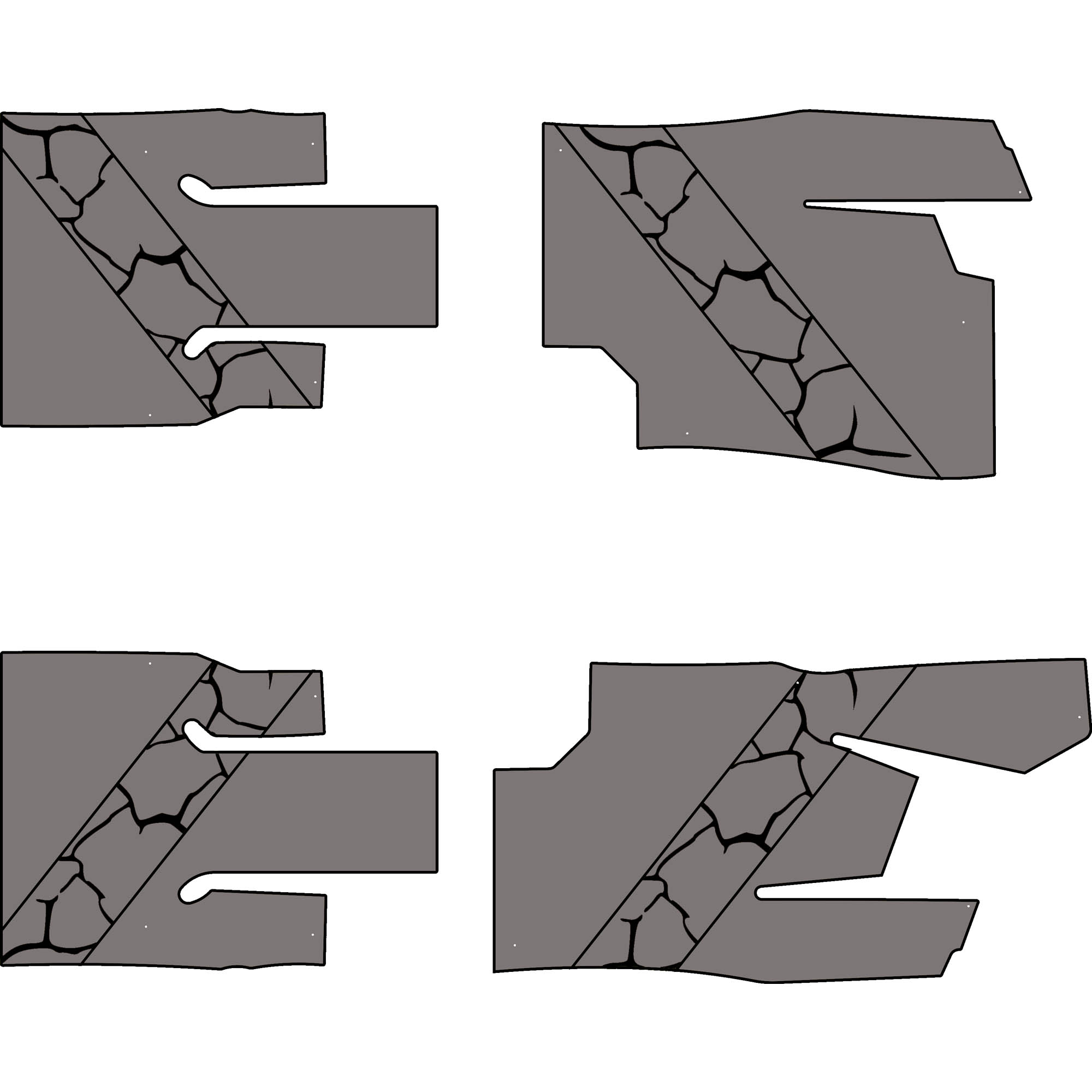 Can-Am Maverick Sport - 4 Seat Floor Mats - OEM