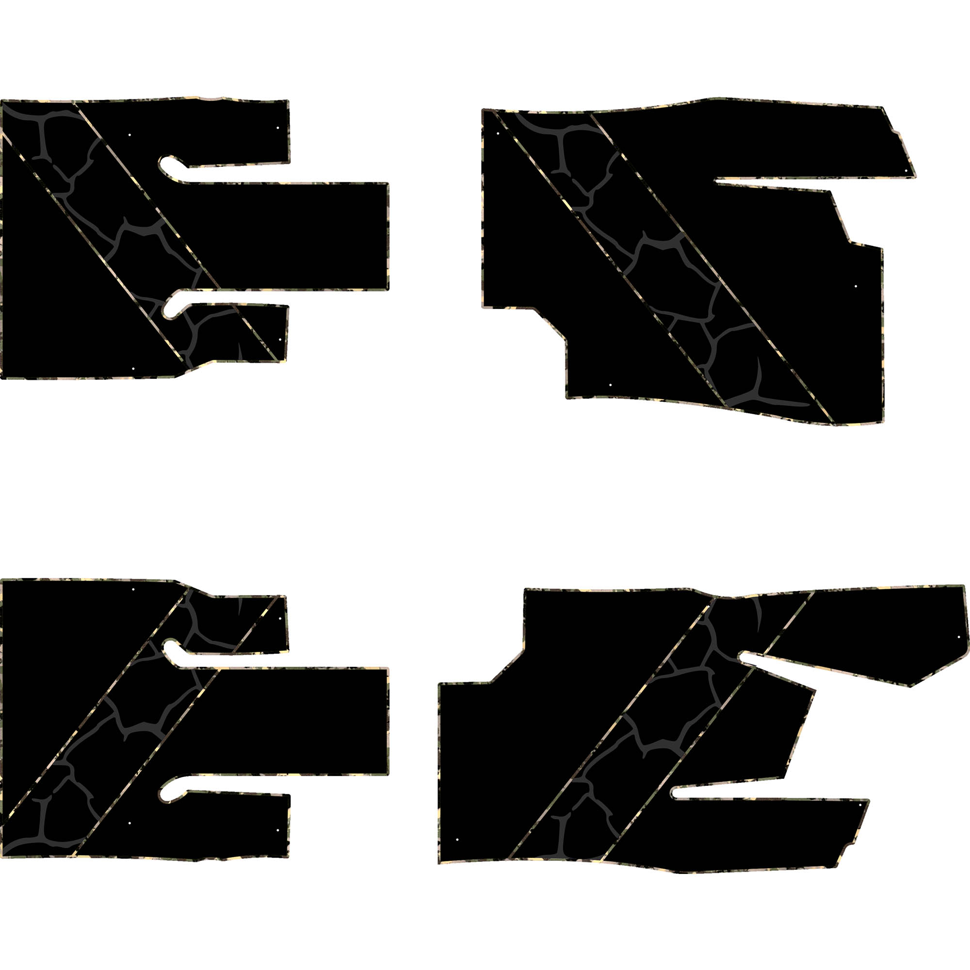 Can-Am Maverick Sport - 4 Seat Floor Mats - OEM