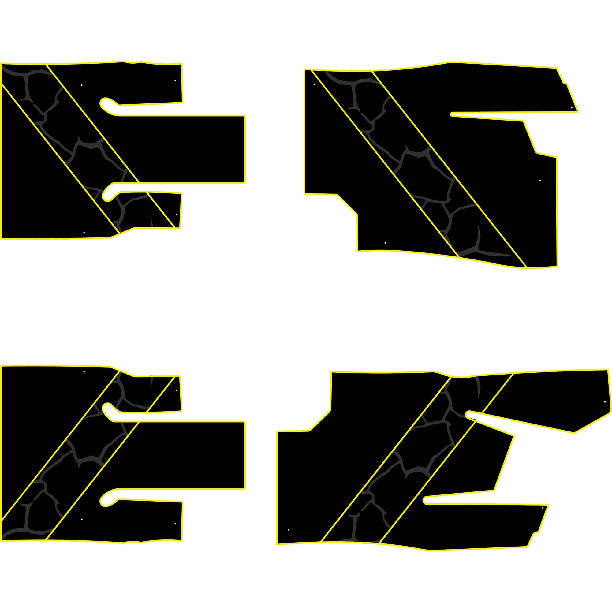 Can-Am Maverick Sport - 4 Seat Floor Mats - OEM