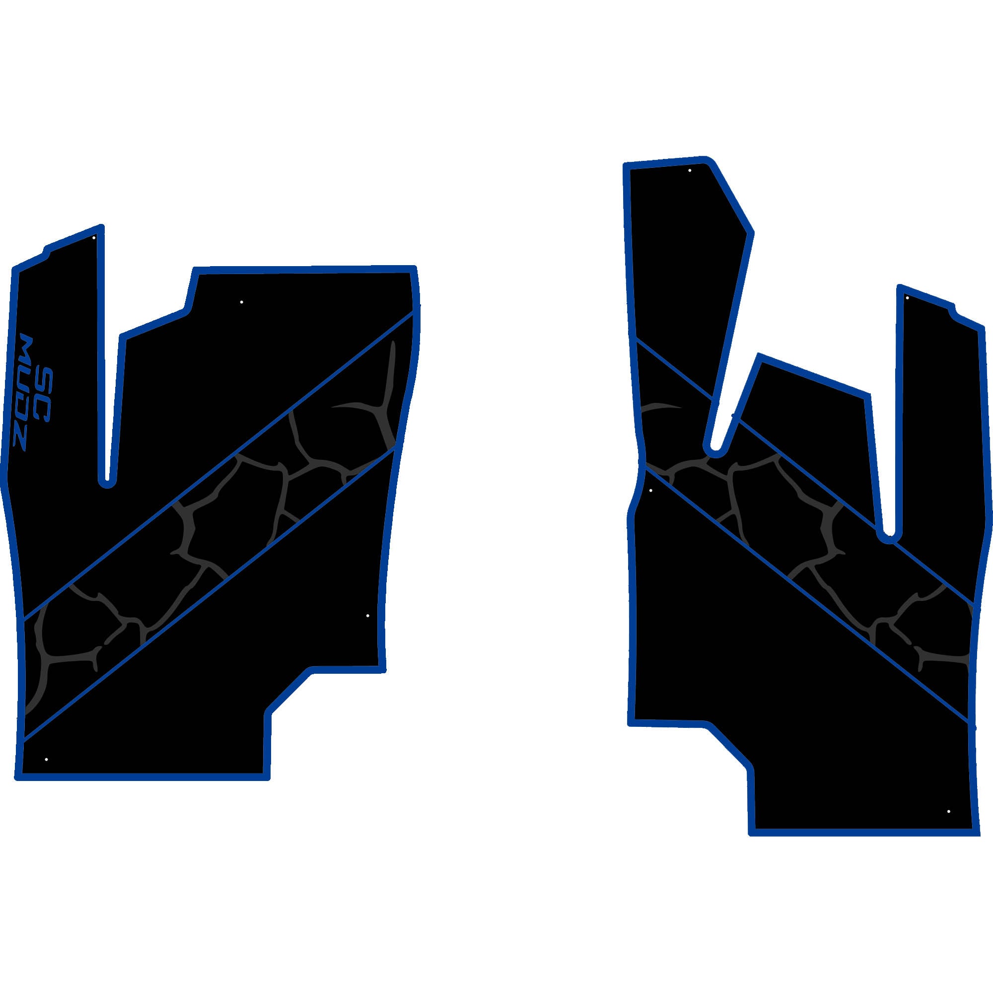 Can-Am Maverick Sport - 2 Seat Floor Mats - OEM