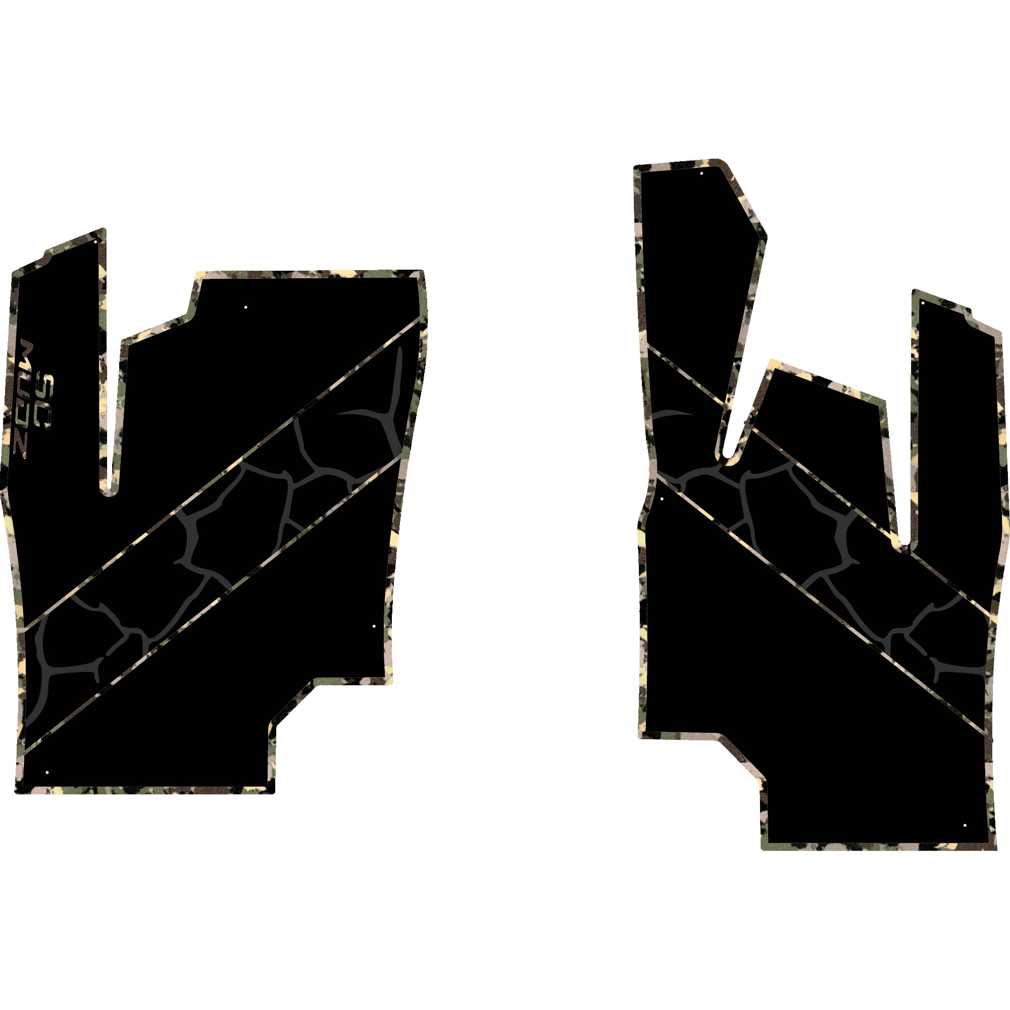 Can-Am Maverick Sport - 2 Seat Floor Mats - OEM