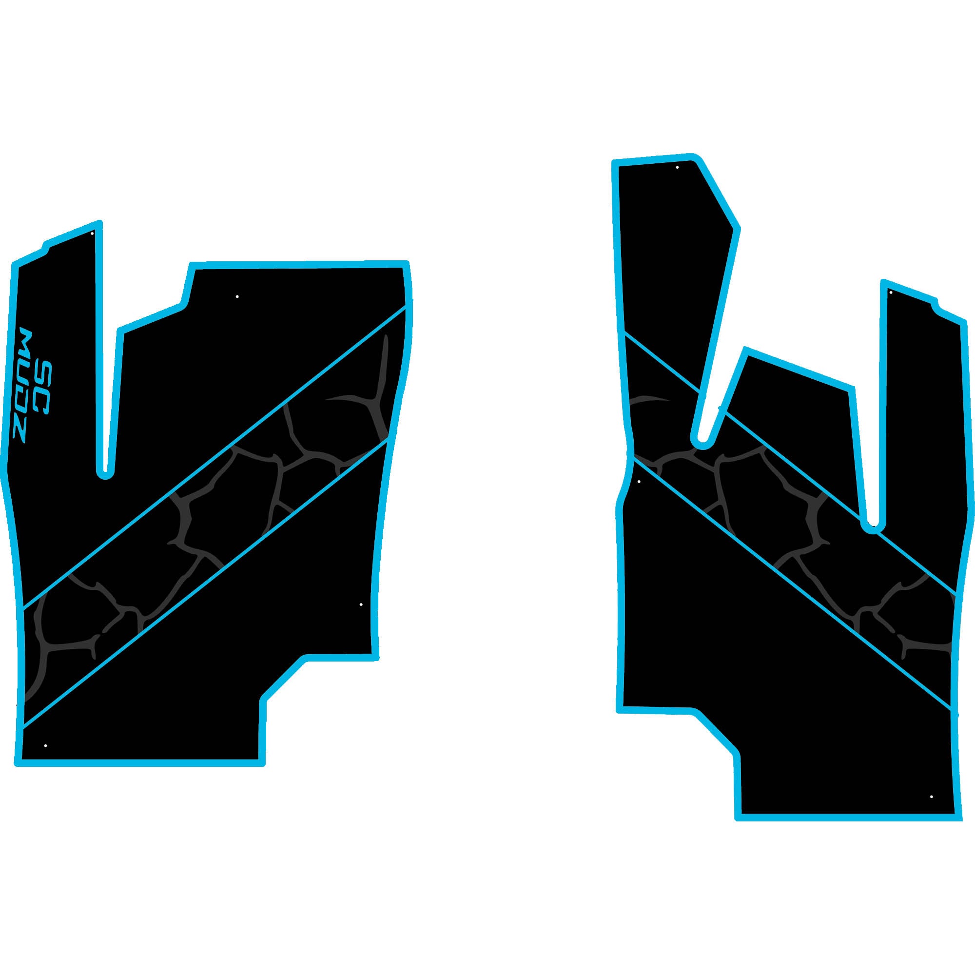 Can-Am Maverick Sport - 2 Seat Floor Mats - OEM