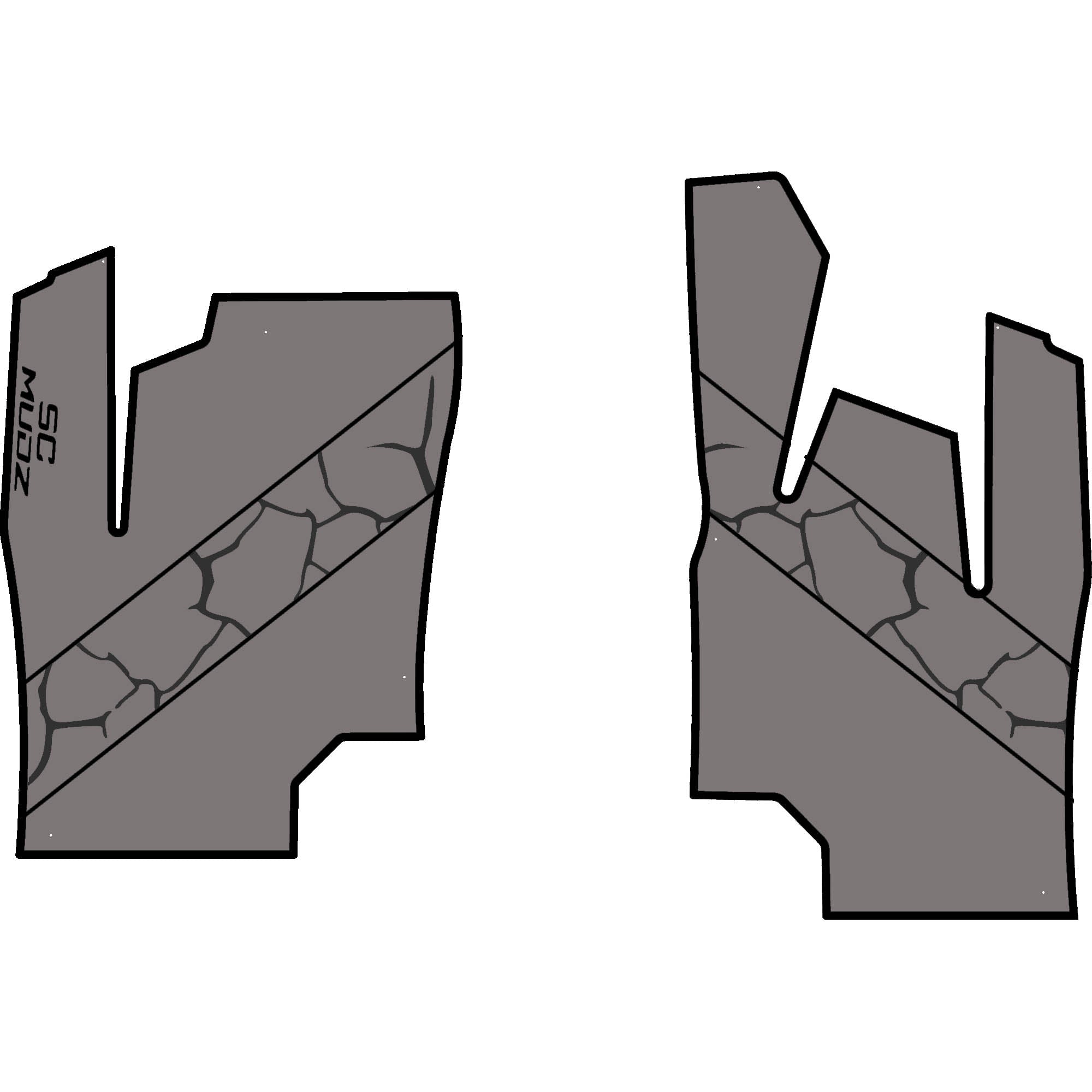 Can-Am Maverick Sport - 2 Seat Floor Mats - OEM