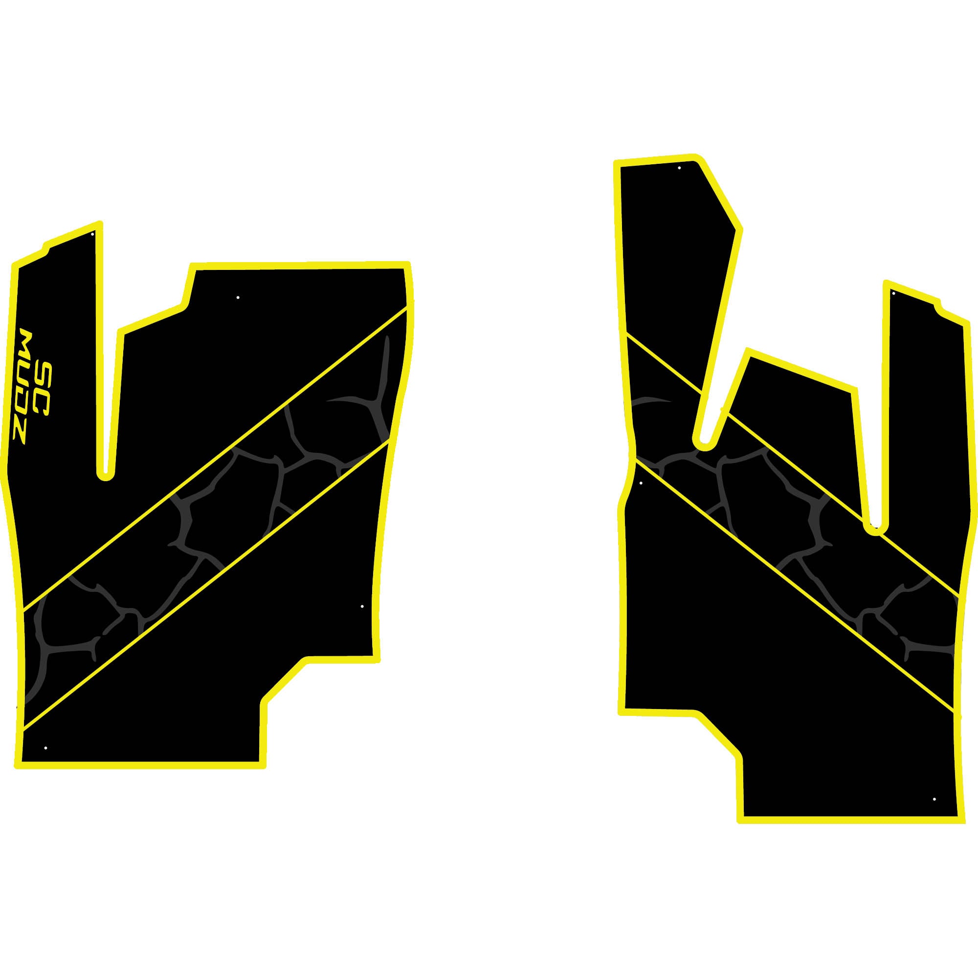 Can-Am Commander - 2 Seat Floor Mats - OEM