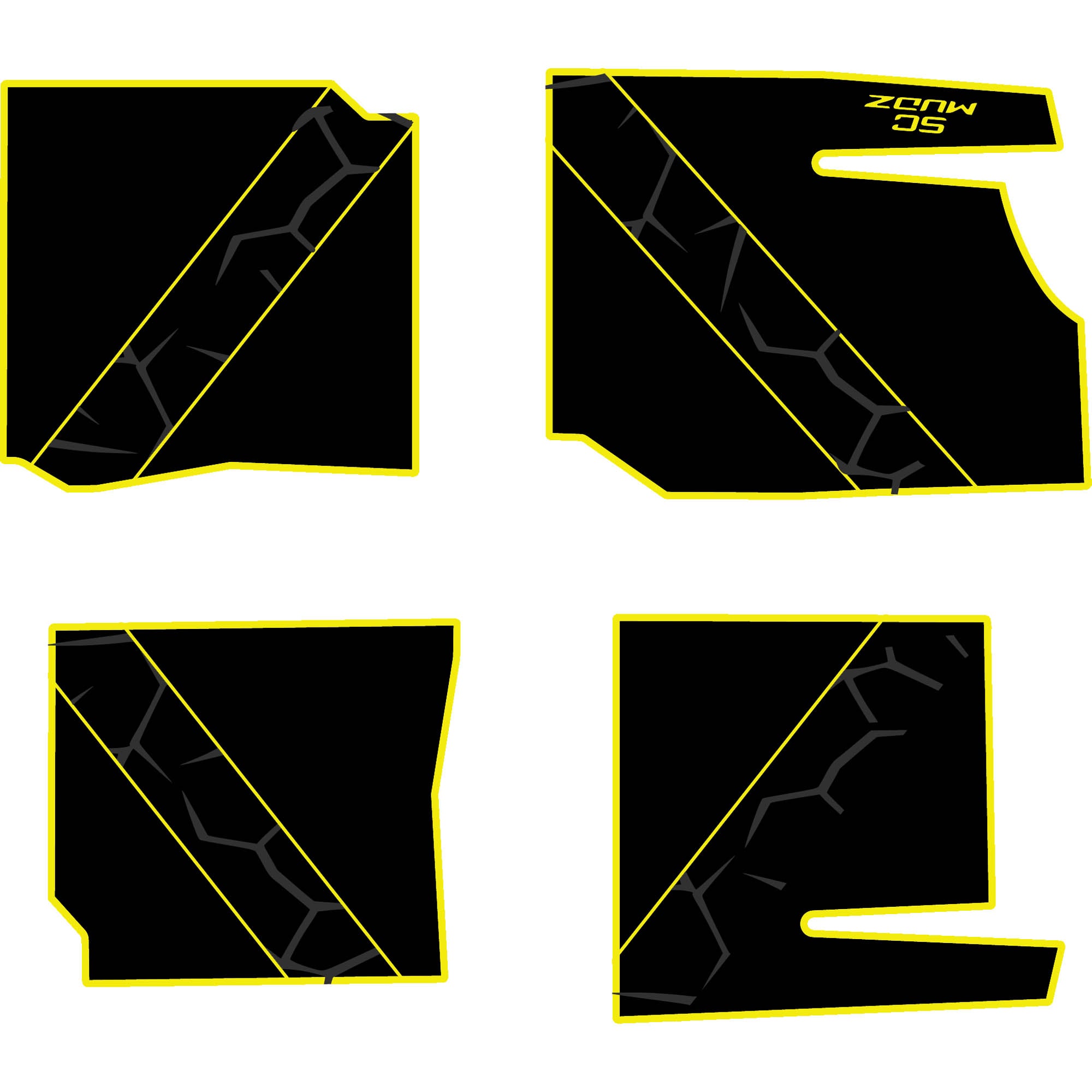 Polaris General - 4 Seat Floor Mats - OEM