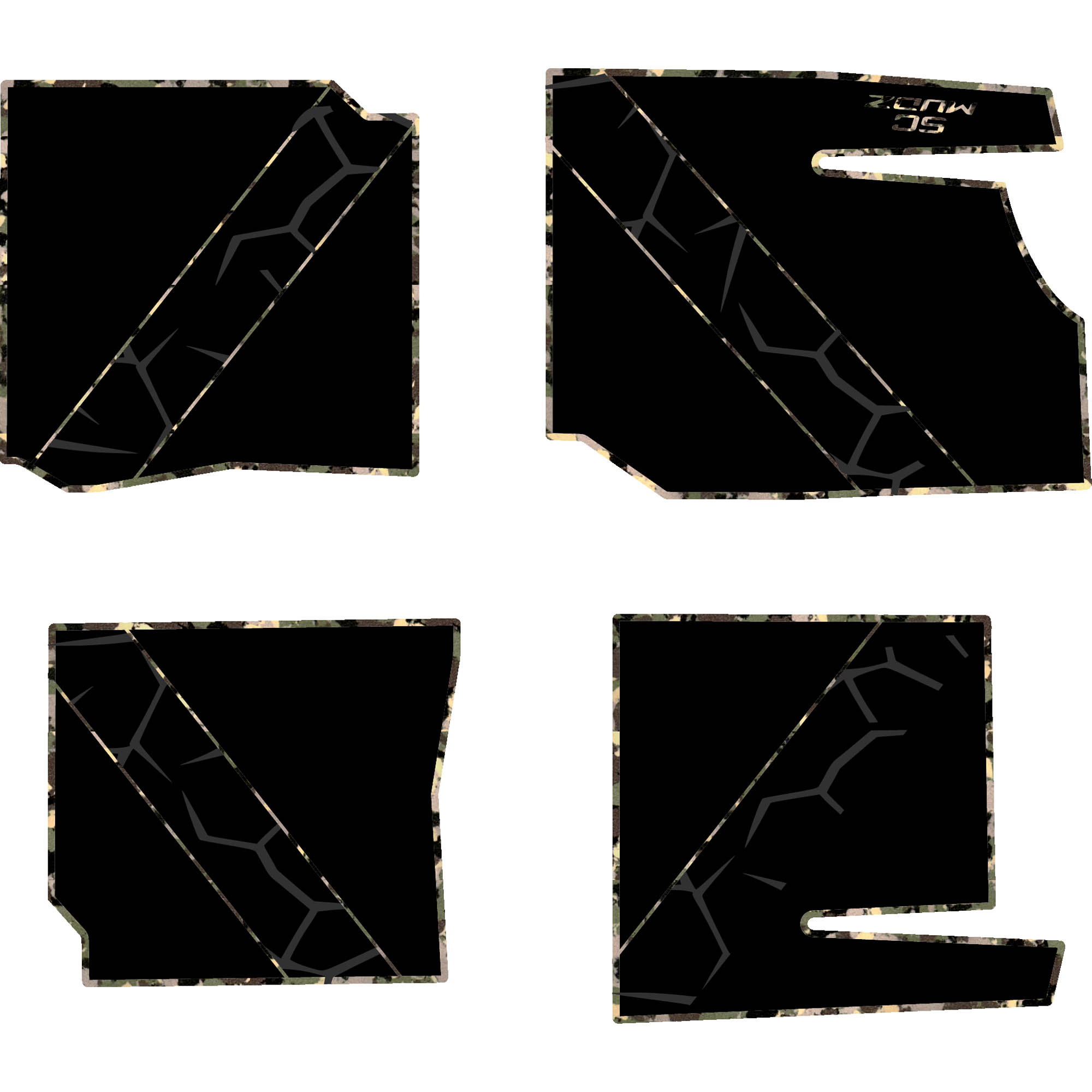 Polaris General - 4 Seat Floor Mats - OEM