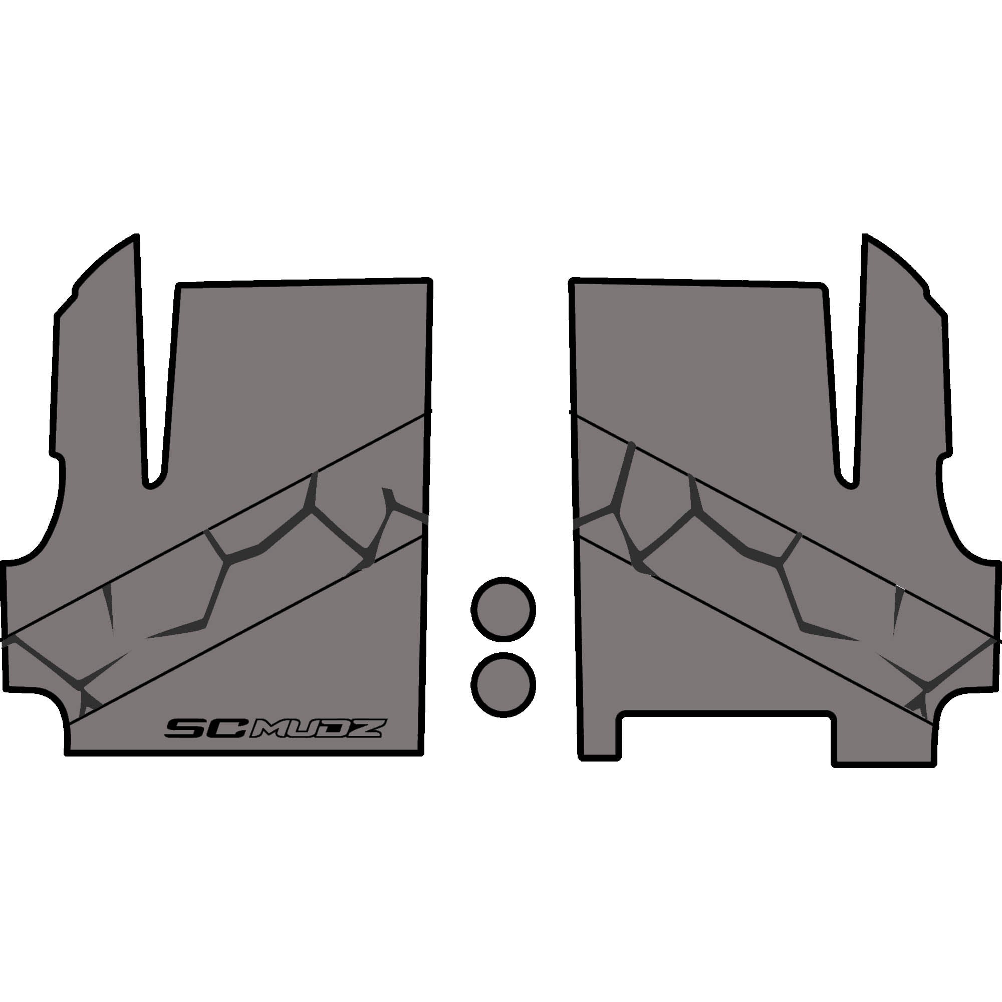 2018 Arctic Cat Wildcat XX - 2 Seat Floor Mats - OEM