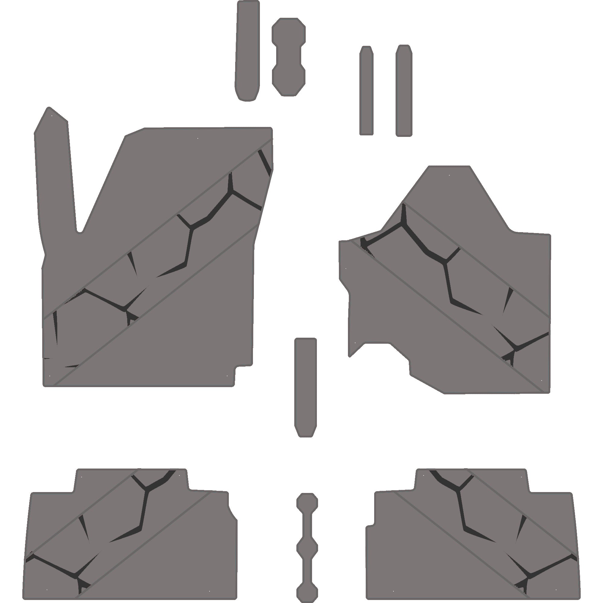 2024-2025 Can-Am Maverick R - 4 Seat Floor Mats - OEM