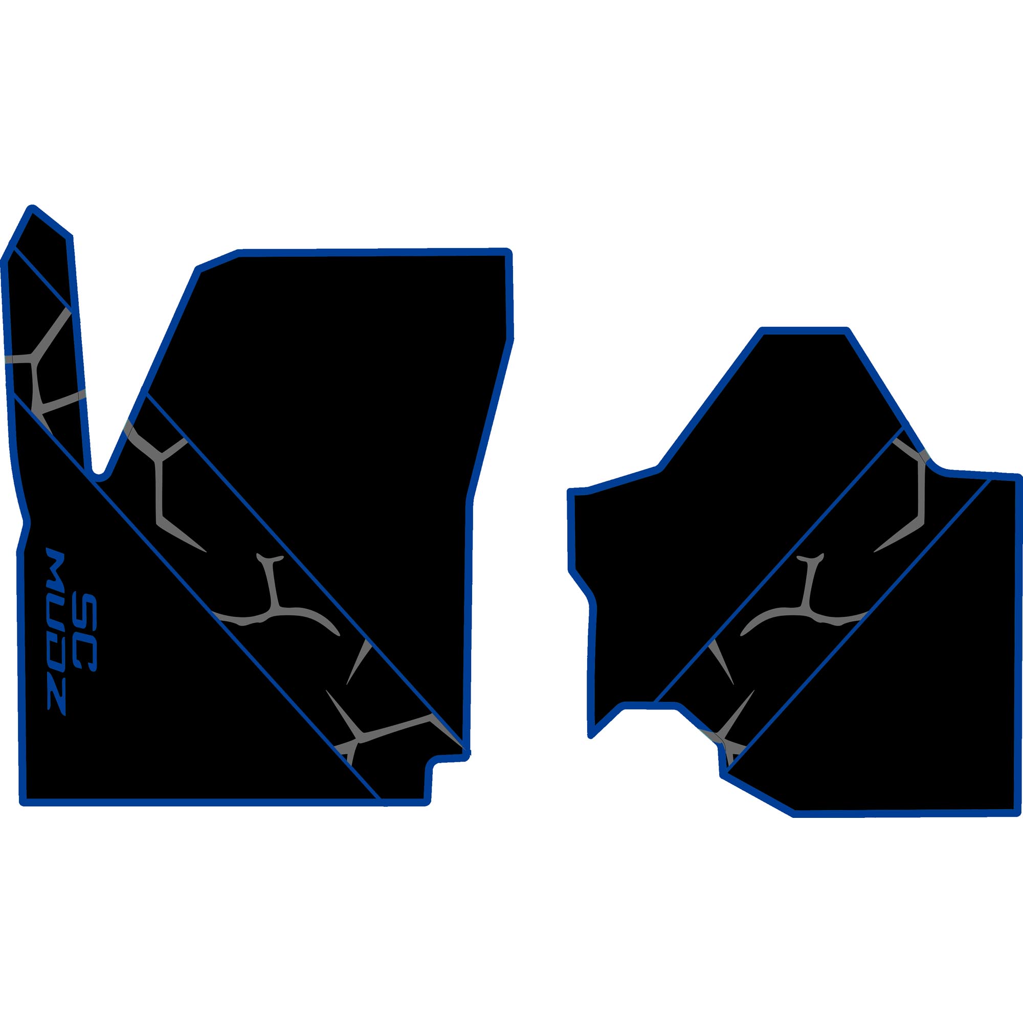 2023-2025 Can-Am Maverick R - 2 Seat Floor Mats - OEM