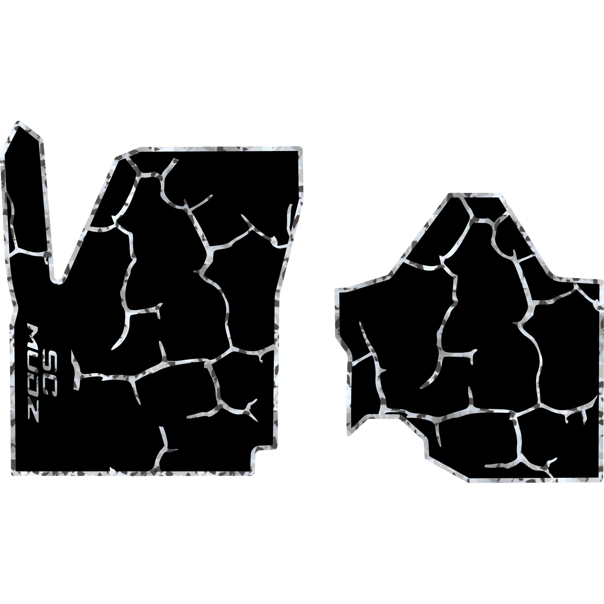 2023-2025 Can-Am Maverick R - 2 Seat Floor Mats - OEM