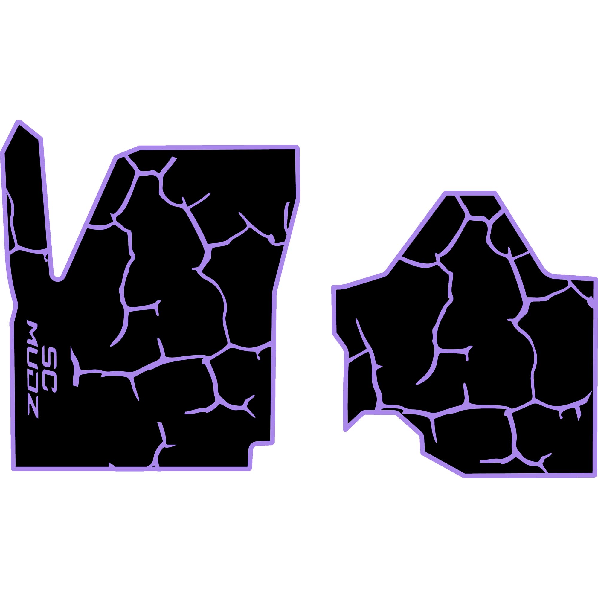 2023-2025 Can-Am Maverick R - 2 Seat Floor Mats - OEM