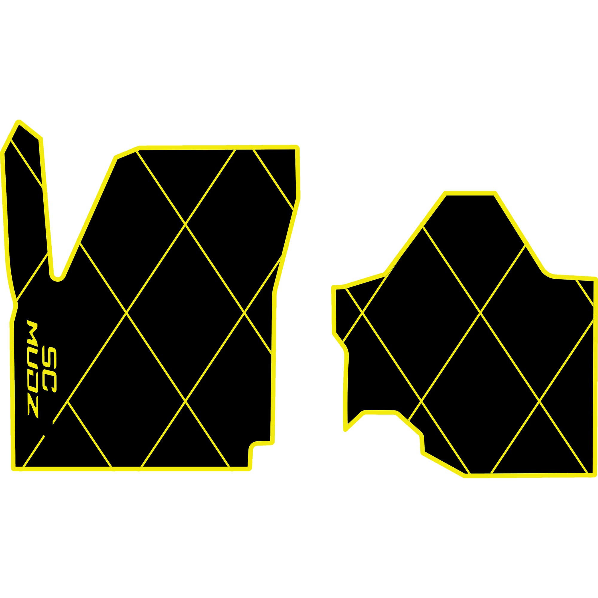 2023-2025 Can-Am Maverick R - 2 Seat Floor Mats - OEM