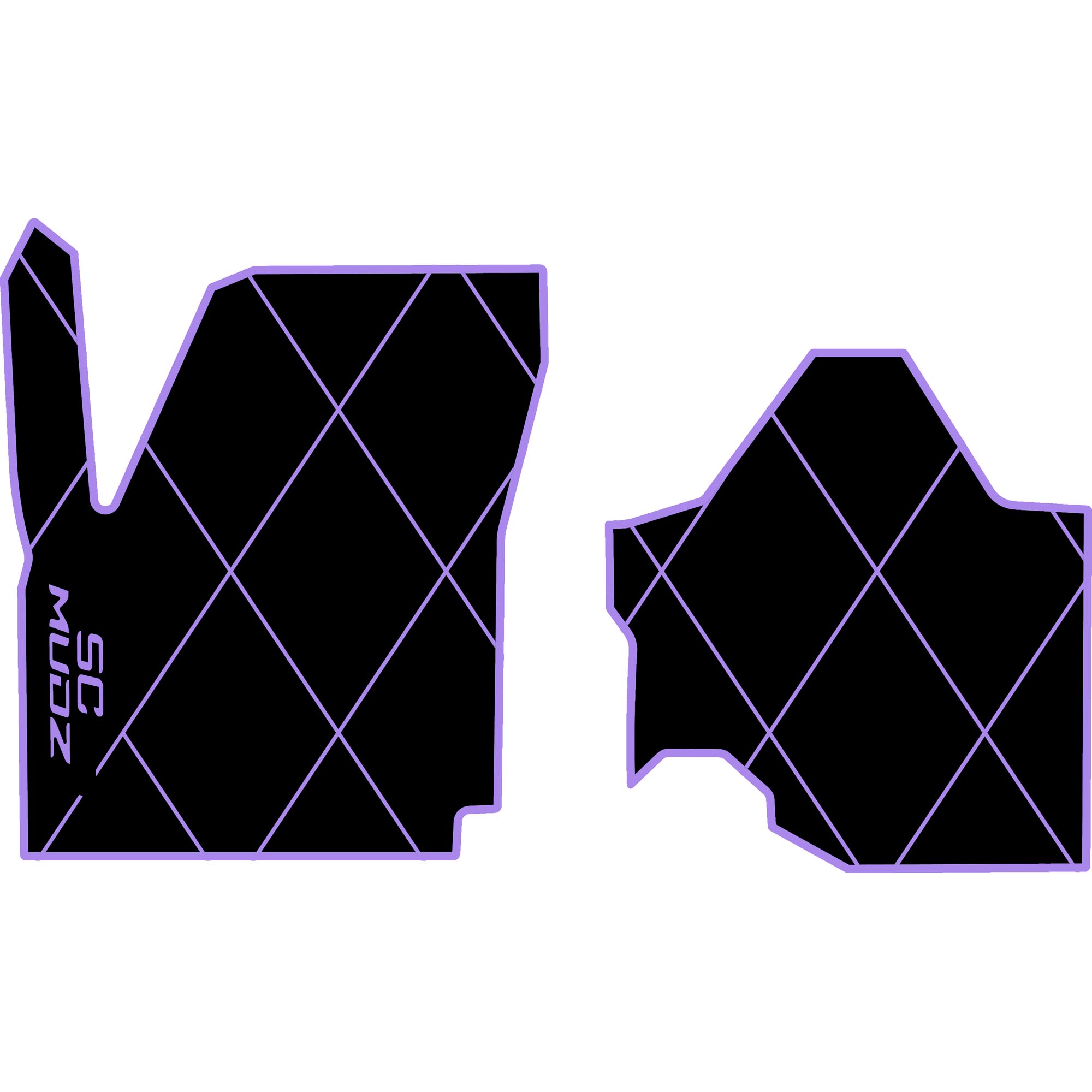 2023-2025 Can-Am Maverick R - 2 Seat Floor Mats - OEM