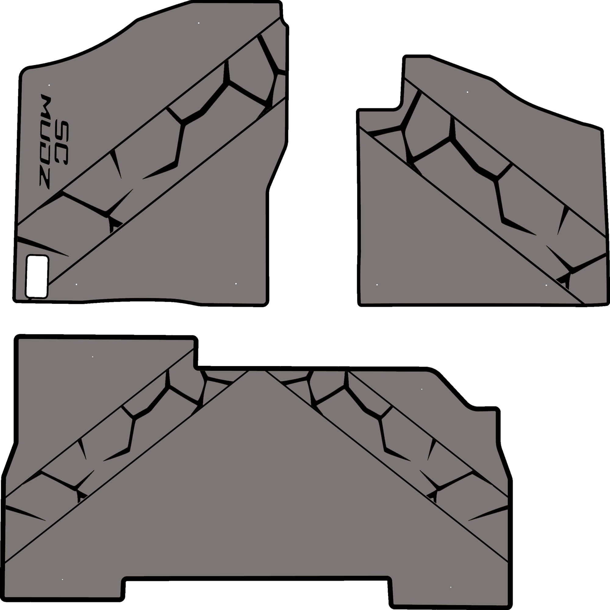 Polaris Xpedition - 4 Seat Floor Mats - OEM