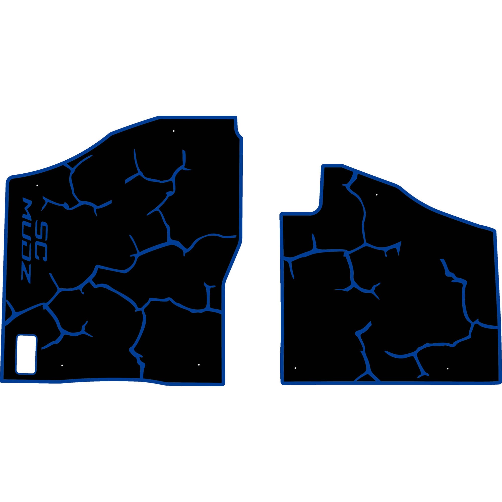 Polaris Xpedition - 2 Seat Floor Mats - OEM