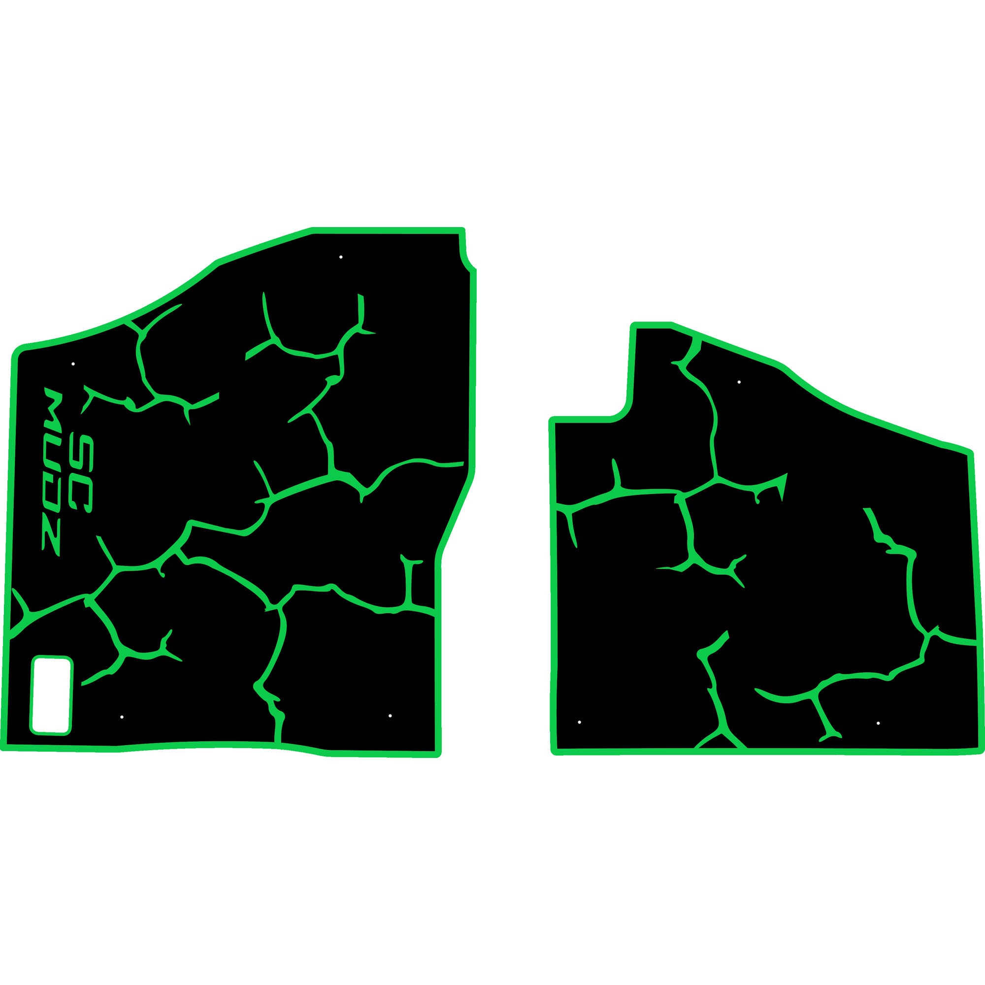 Polaris Xpedition - 2 Seat Floor Mats - OEM