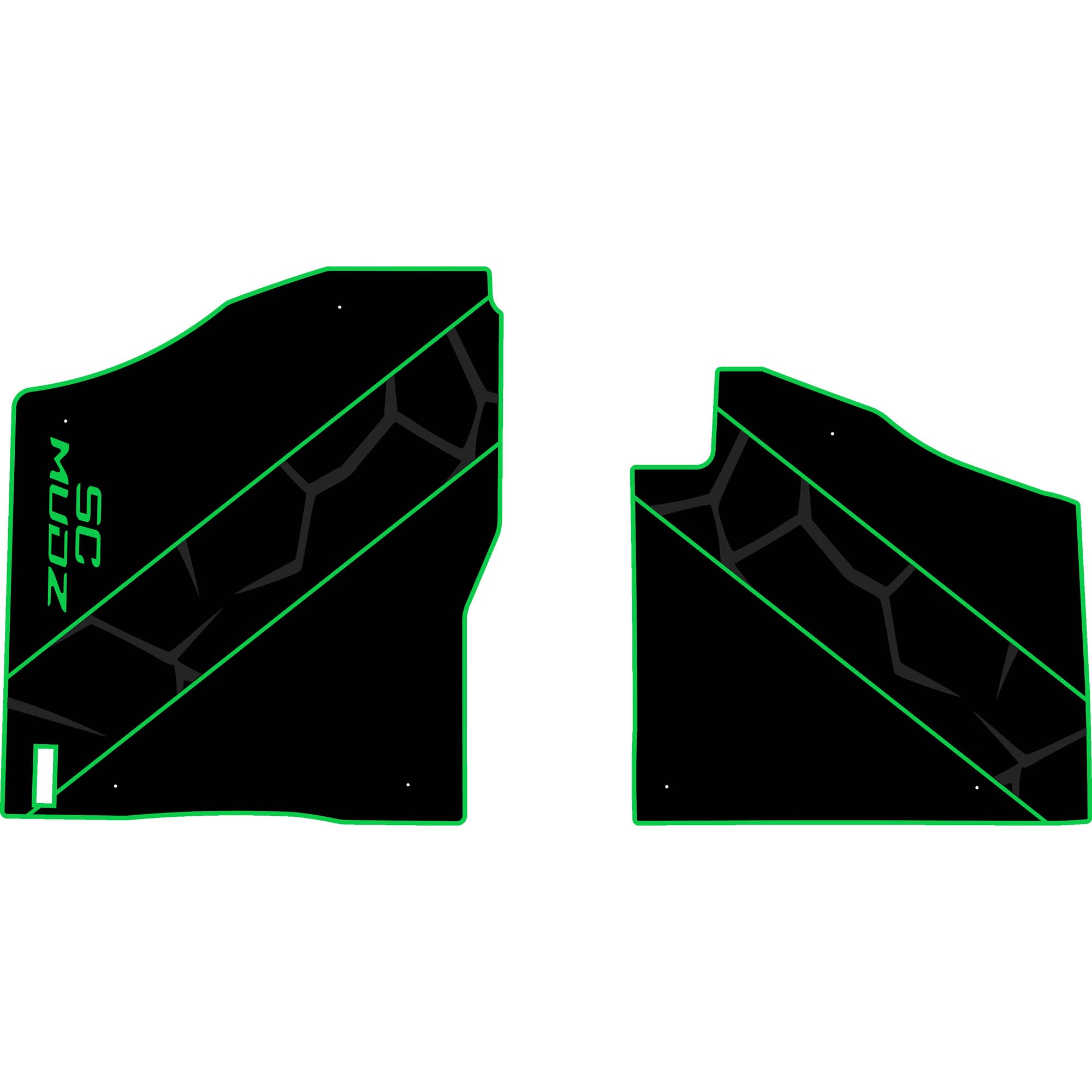 Polaris Xpedition - 2 Seat Floor Mats - OEM