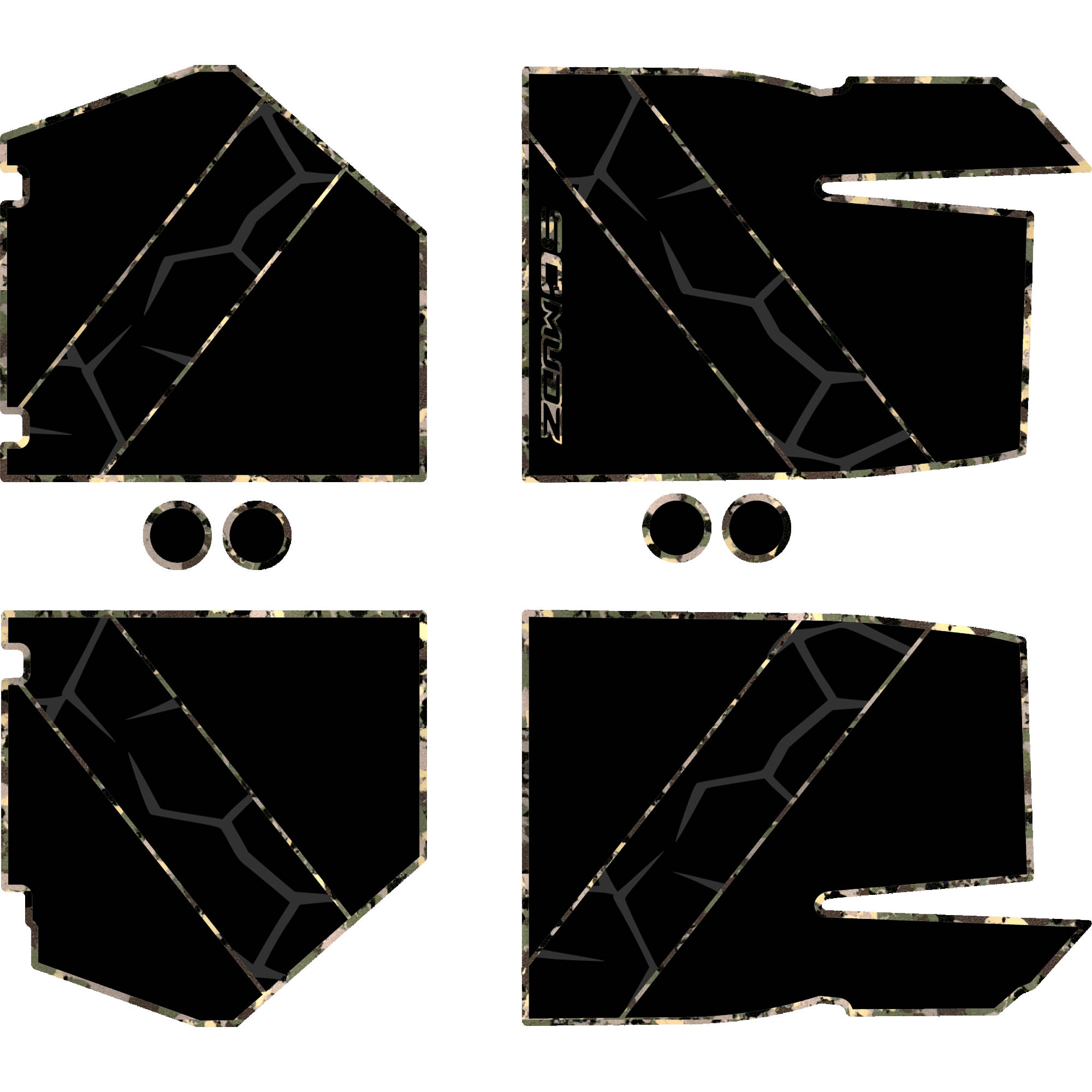 Speed UTV El Jefe - 4 Seat Floor Mats - OEM