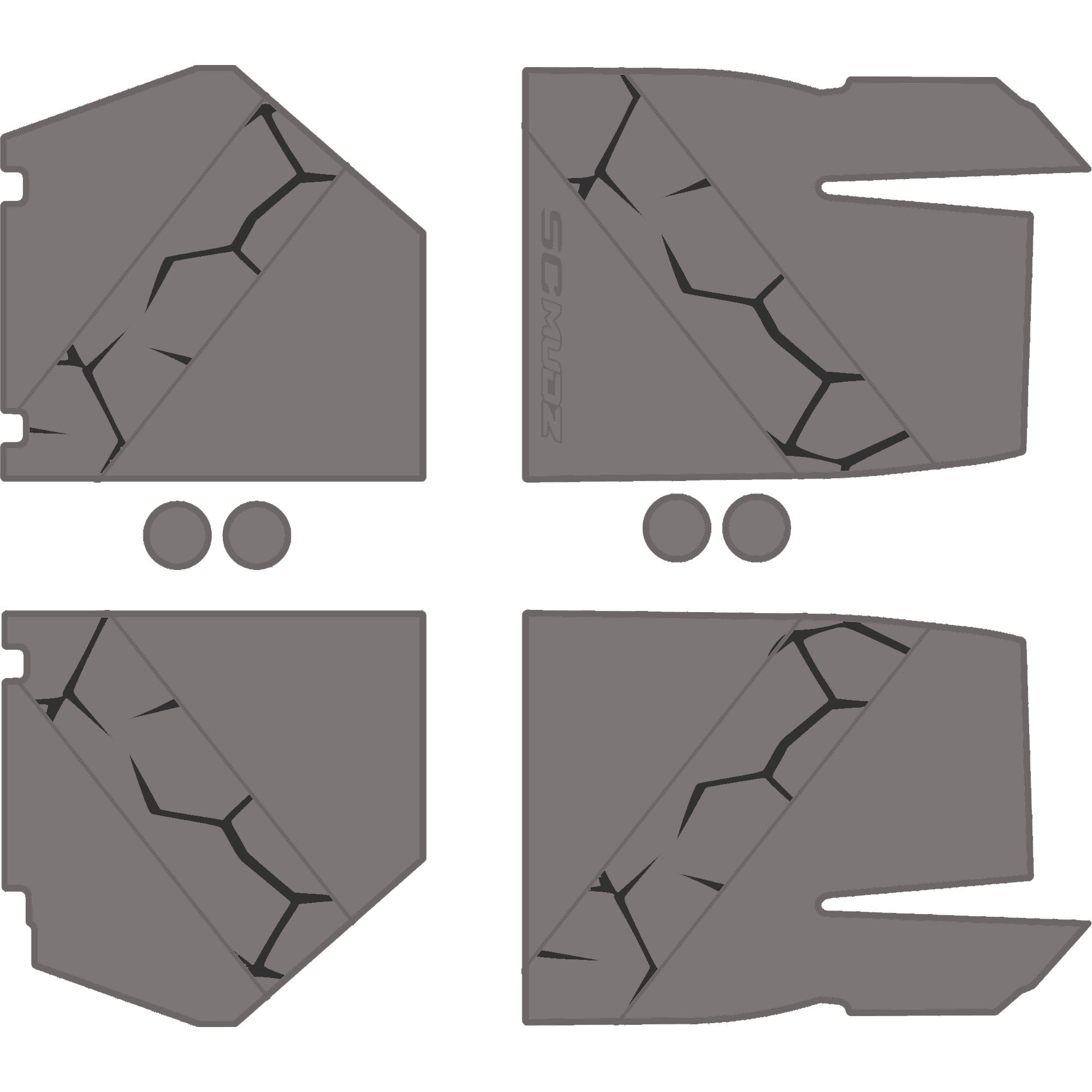 Speed UTV El Jefe - 4 Seat Floor Mats - OEM