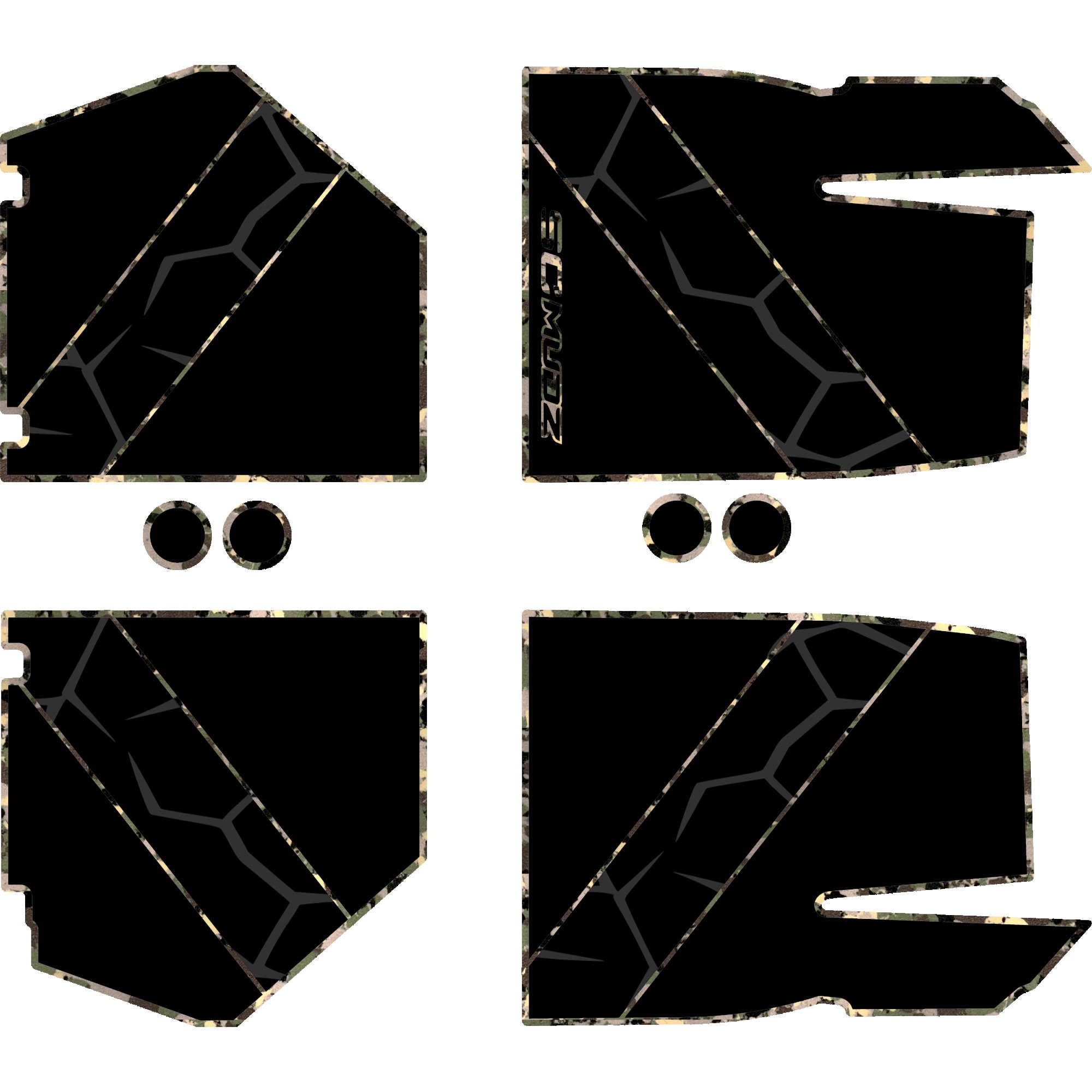 Speed UTV El Jefe - 4 Seat Floor Mats - OEM