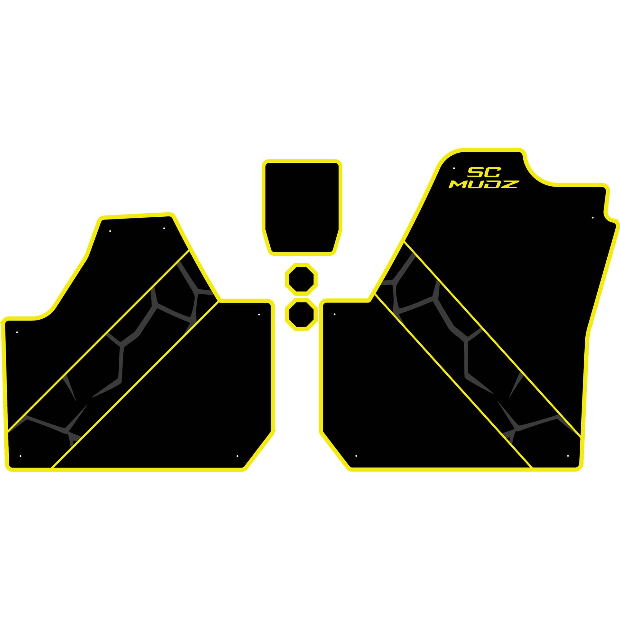 Can-Am Maverick X3 - 2 Seat Floor Mats - OEM