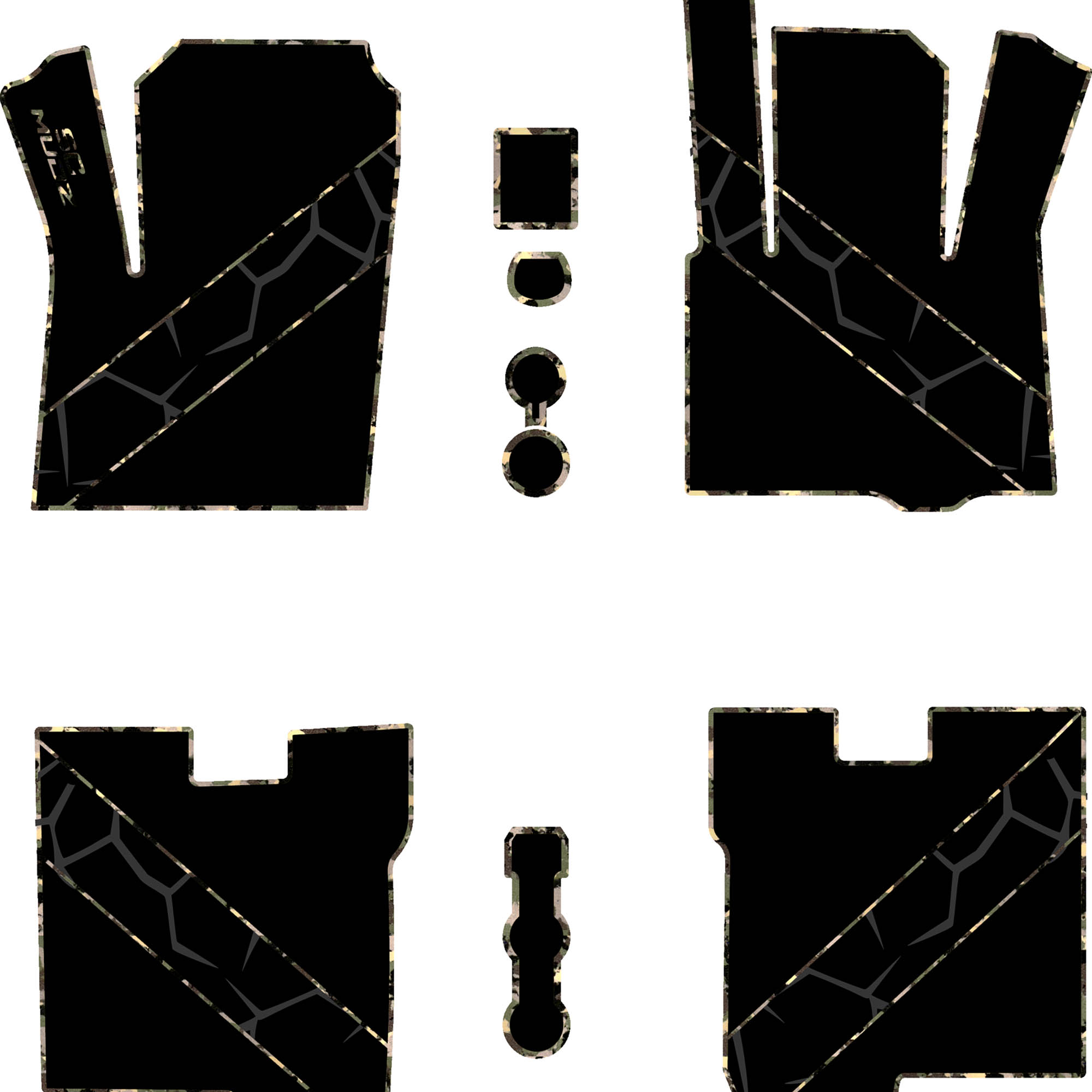 2022-2026 Polaris RZR Pro R - 4 Seat Floor Mats - OEM