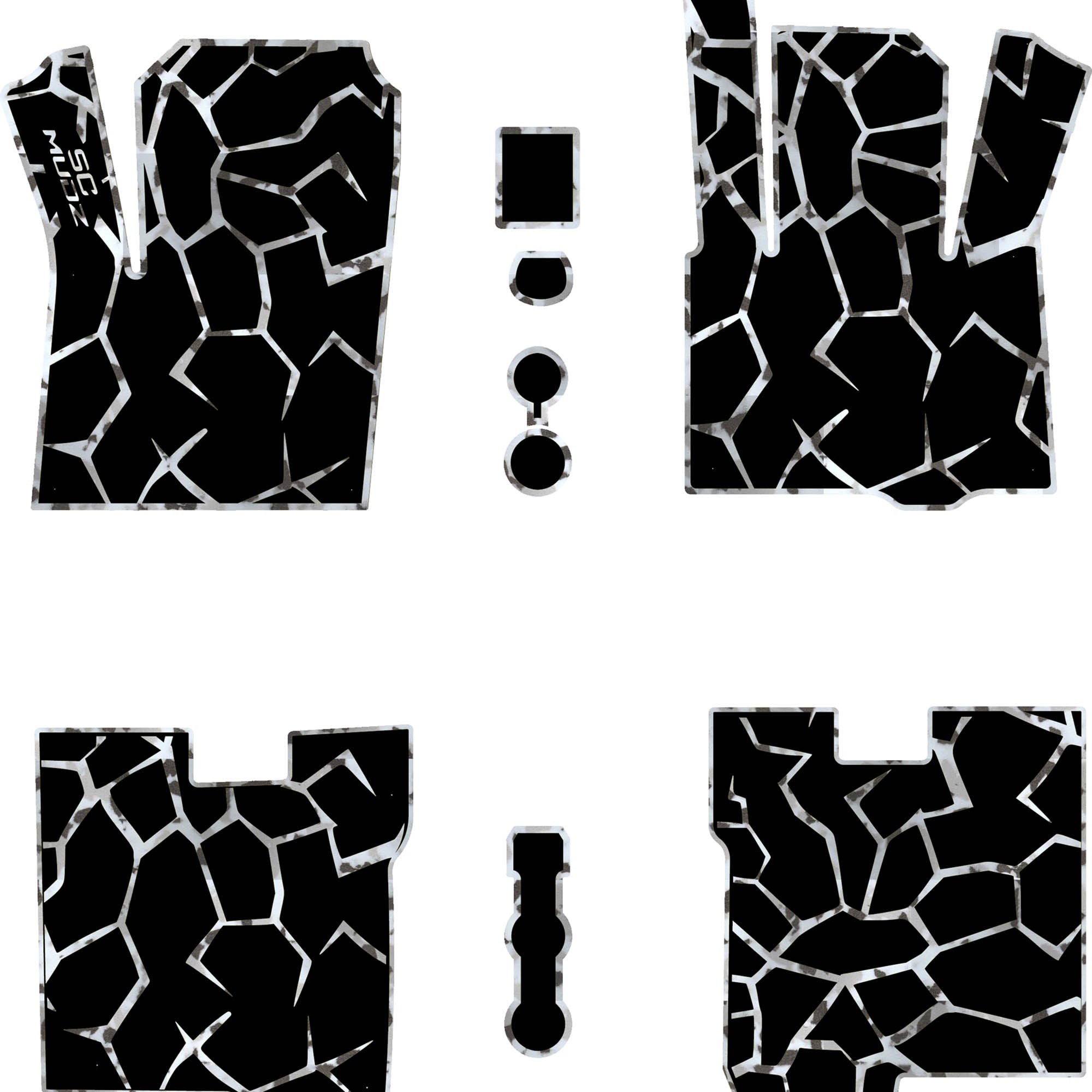 2022-2026 Polaris RZR Pro R - 4 Seat Floor Mats - OEM